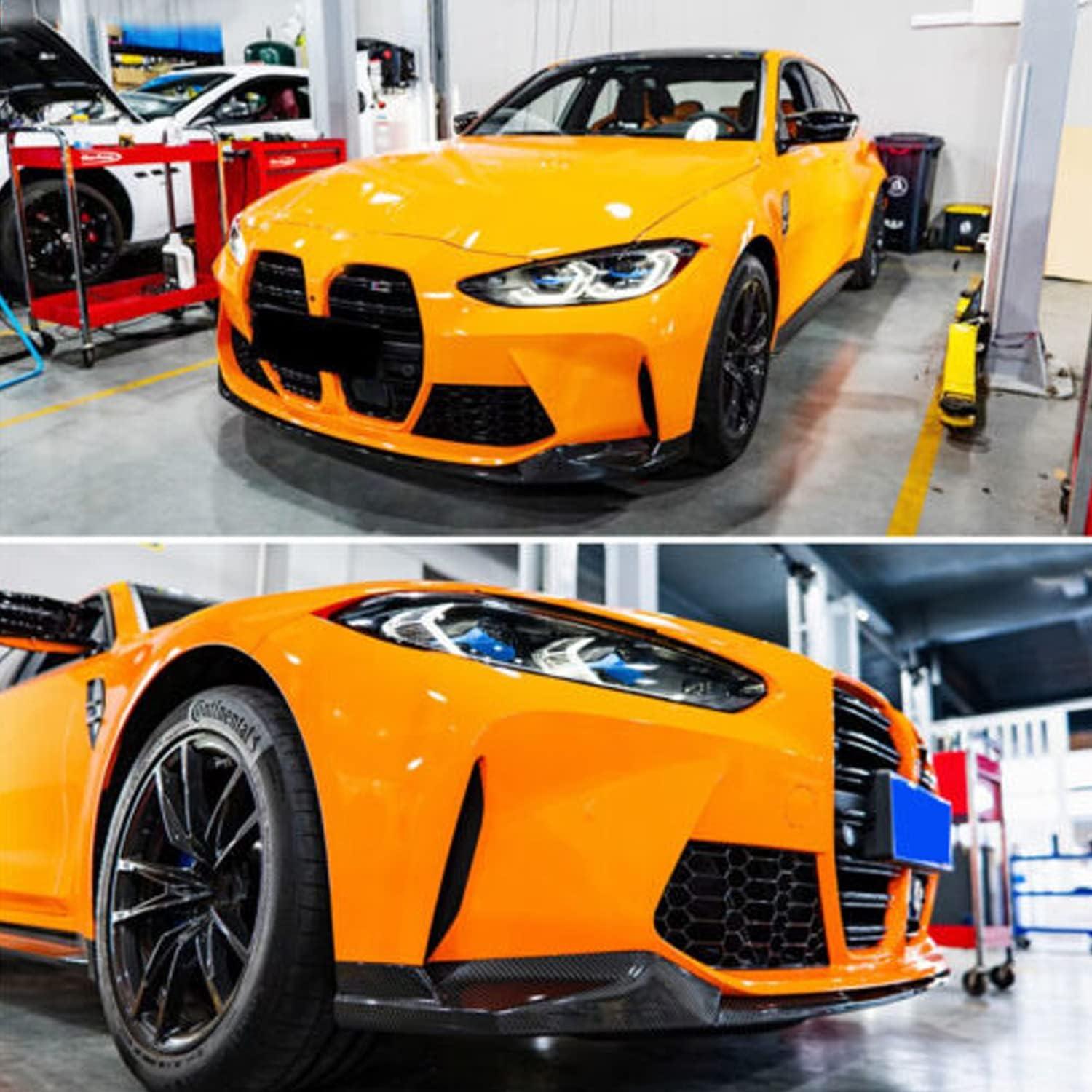 Labio Frontal de Parachoques Carbono PSLG para G80 M3 M4 2021-2024