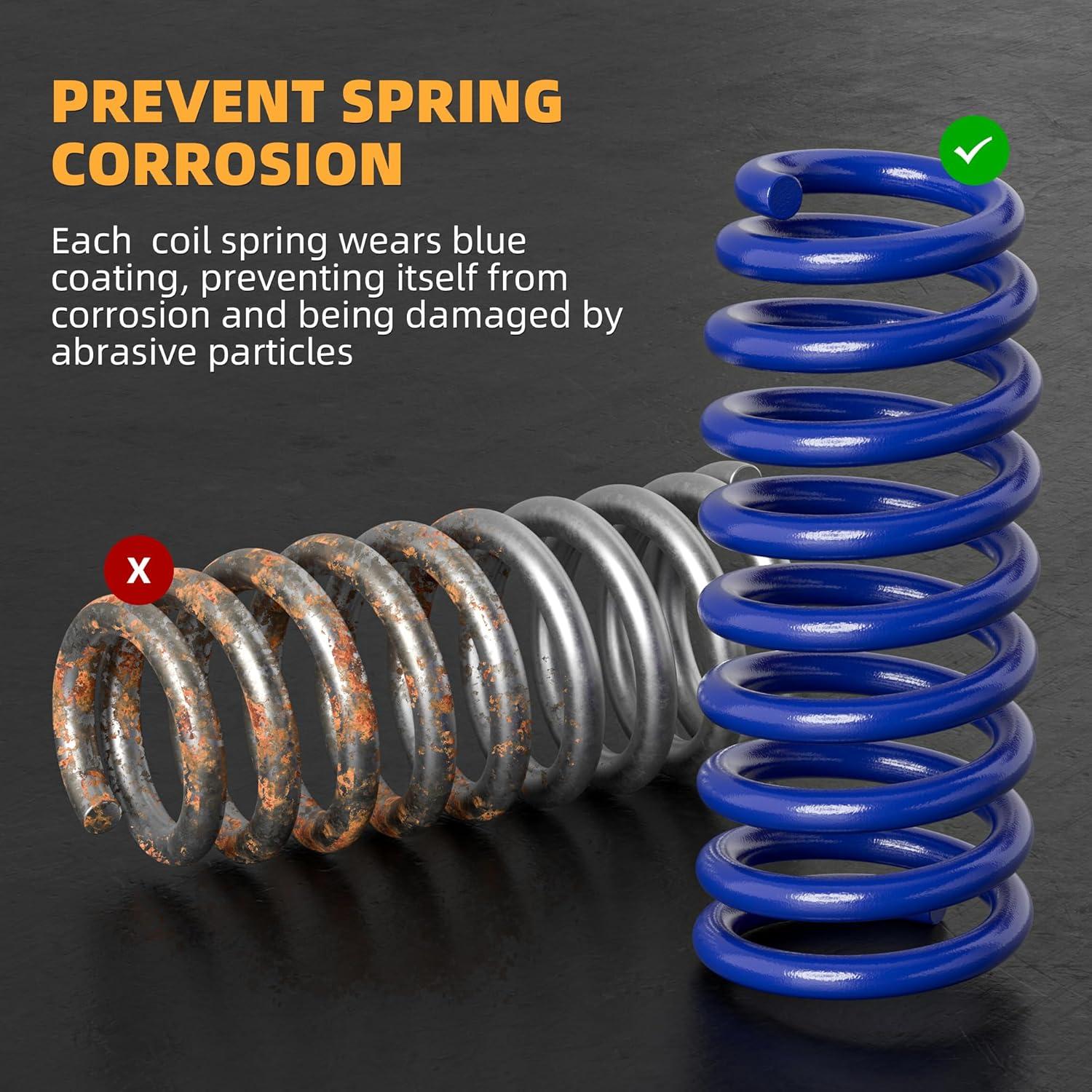 Juego de Resortes de Suspensión MIDOU AUTO para Ford F-150 2015-2020