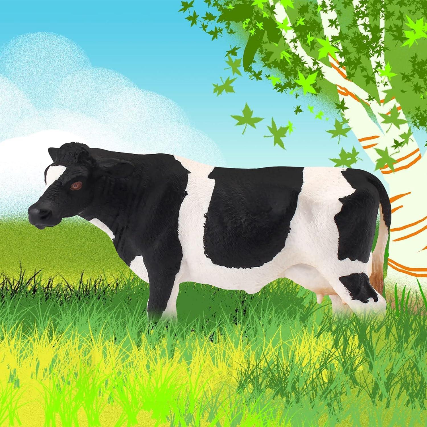 Figura de Vaca Realista LC JoyCre para Niños 5 cm