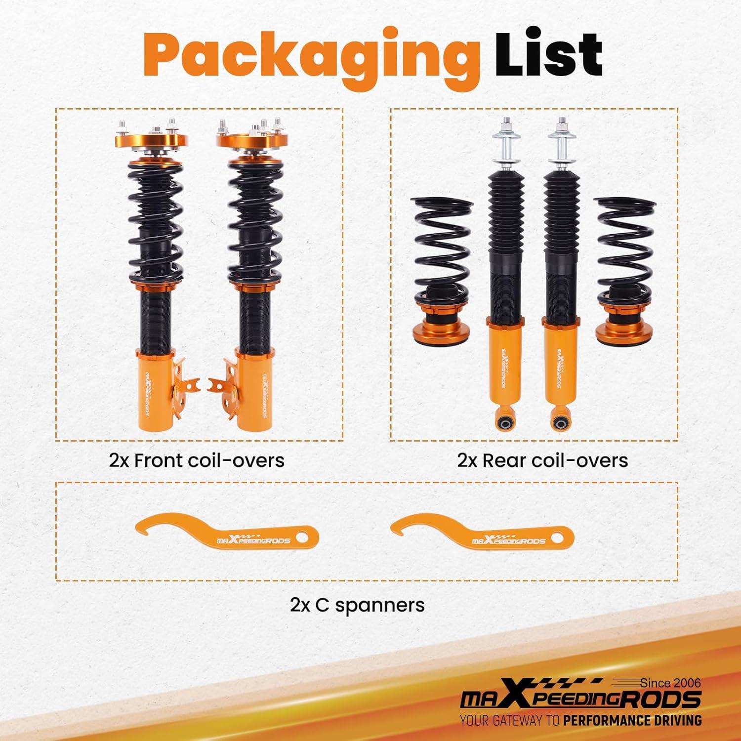 Amortiguadores Ajustables maXpeedingrods para Honda Civic 2006-2011