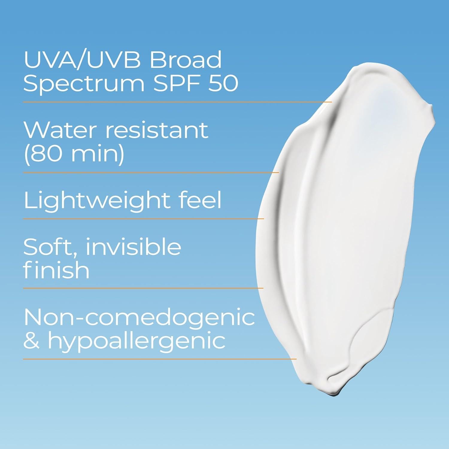 Loción Solar Eucerin SPF 50 con Ácido Hialurónico 150 ml