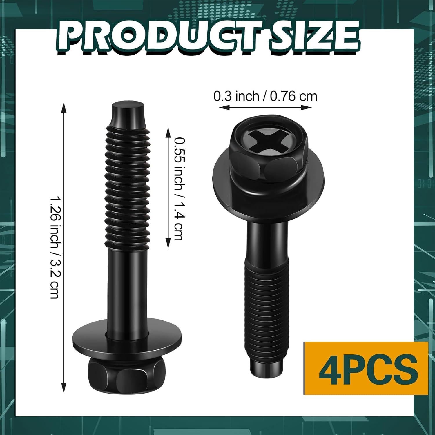 Sujetadores de Filtro de Aire Zhengmy 4 Pcs Compatible Honda