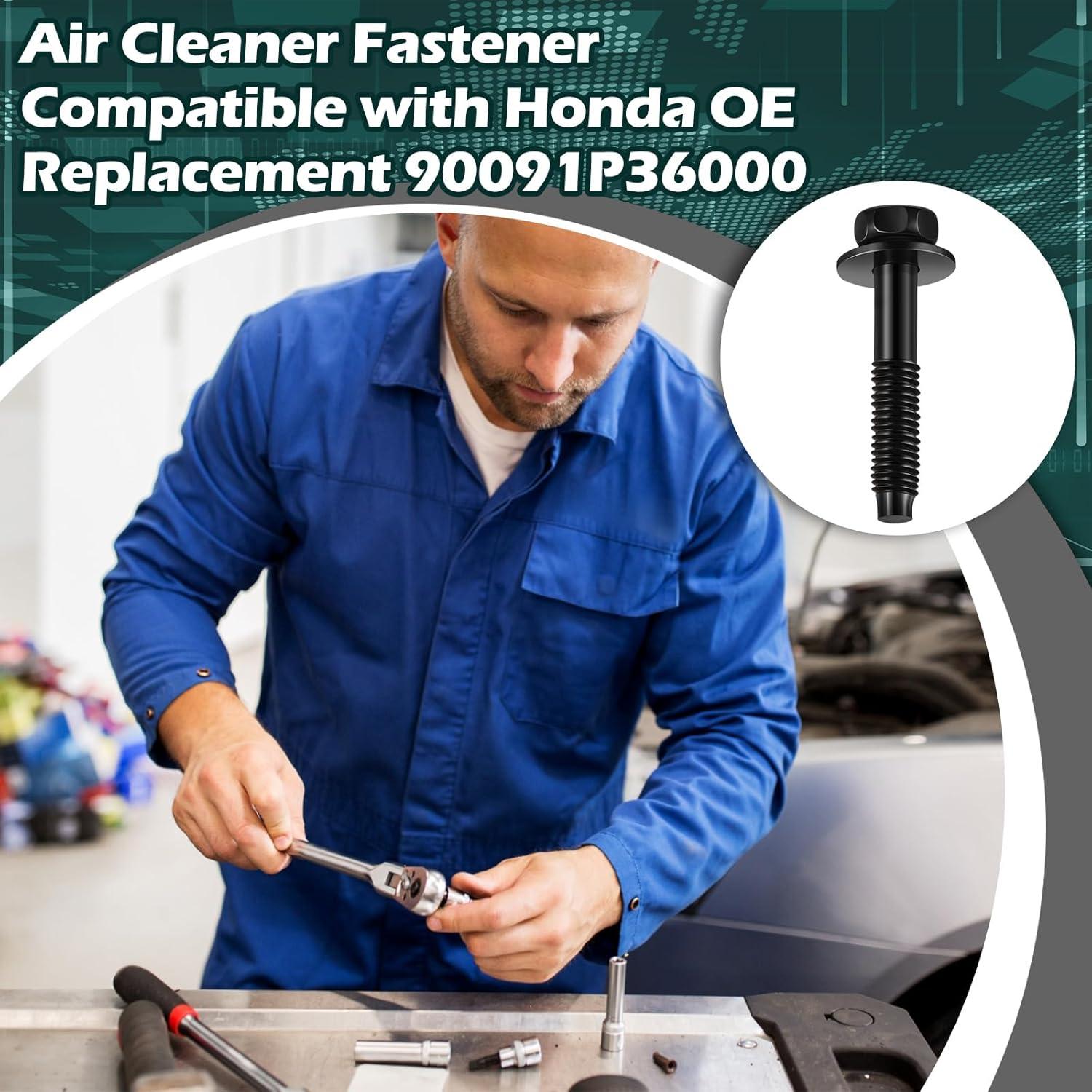 Sujetadores de Filtro de Aire Zhengmy 4 Pcs Compatible Honda