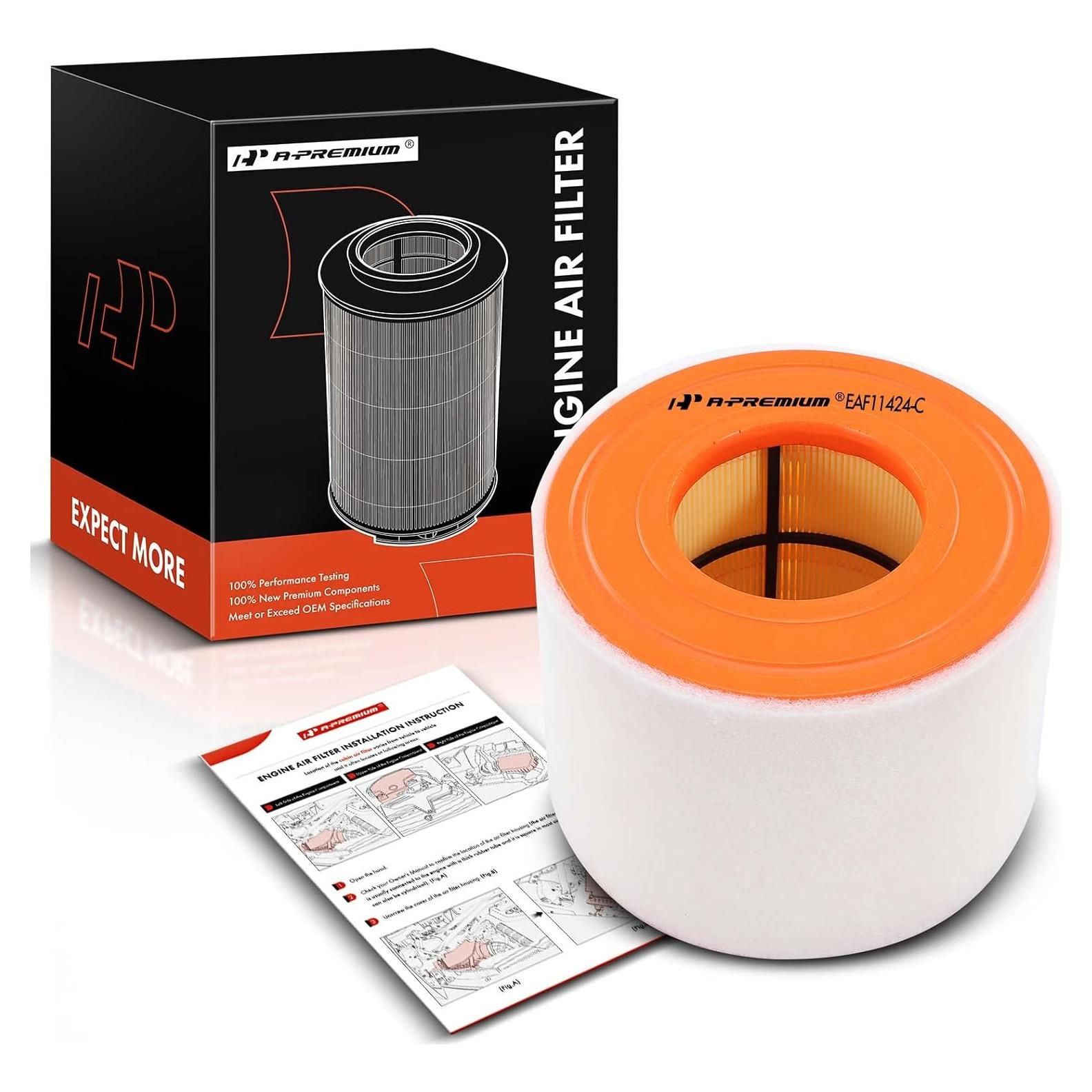 Filtro de Aire del Motor A-Premium para Audi A6 2012-2018 2.0L