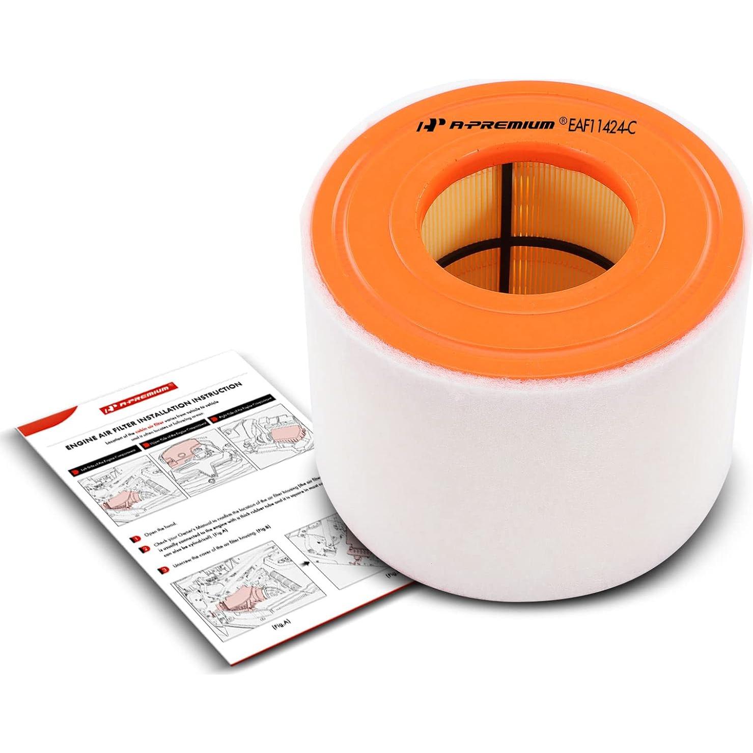 Filtro de Aire del Motor A-Premium para Audi A6 2012-2018 2.0L