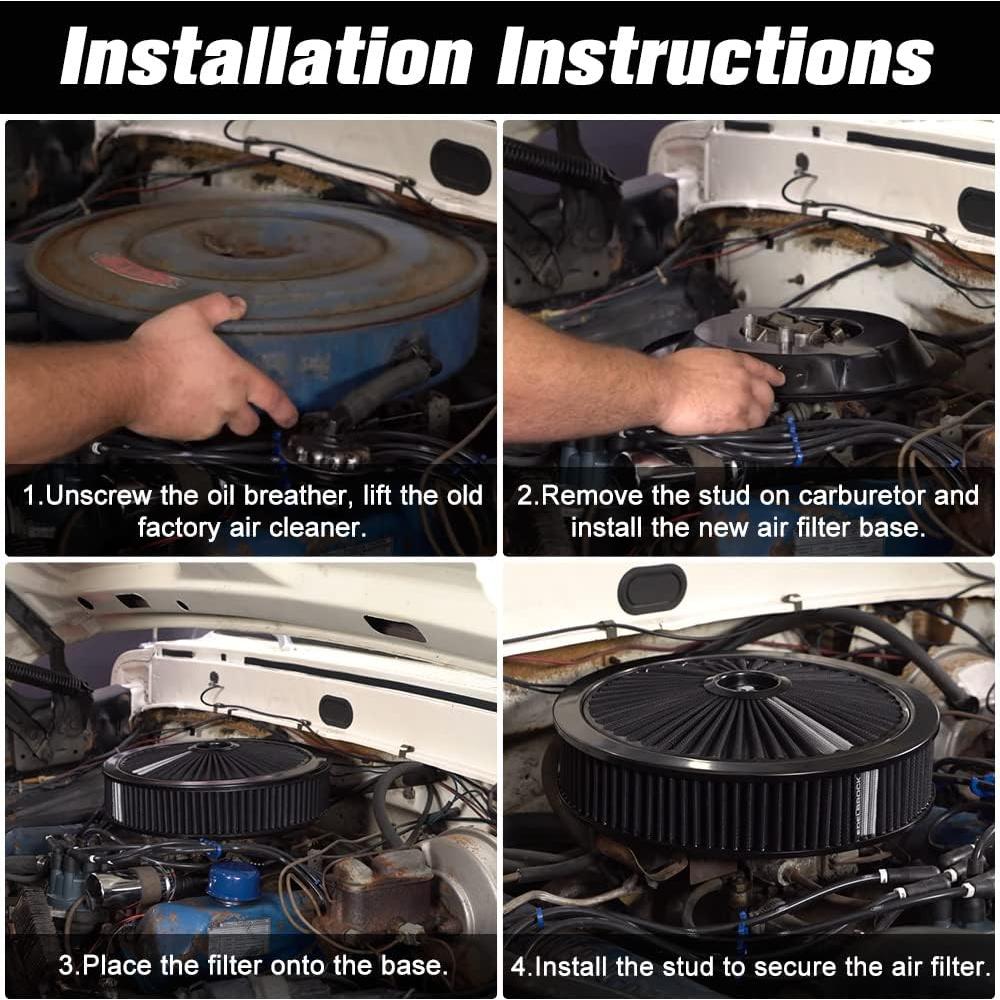 Filtro de Aire Redondo PTNHZ 35.56cm x 7.87cm Universal