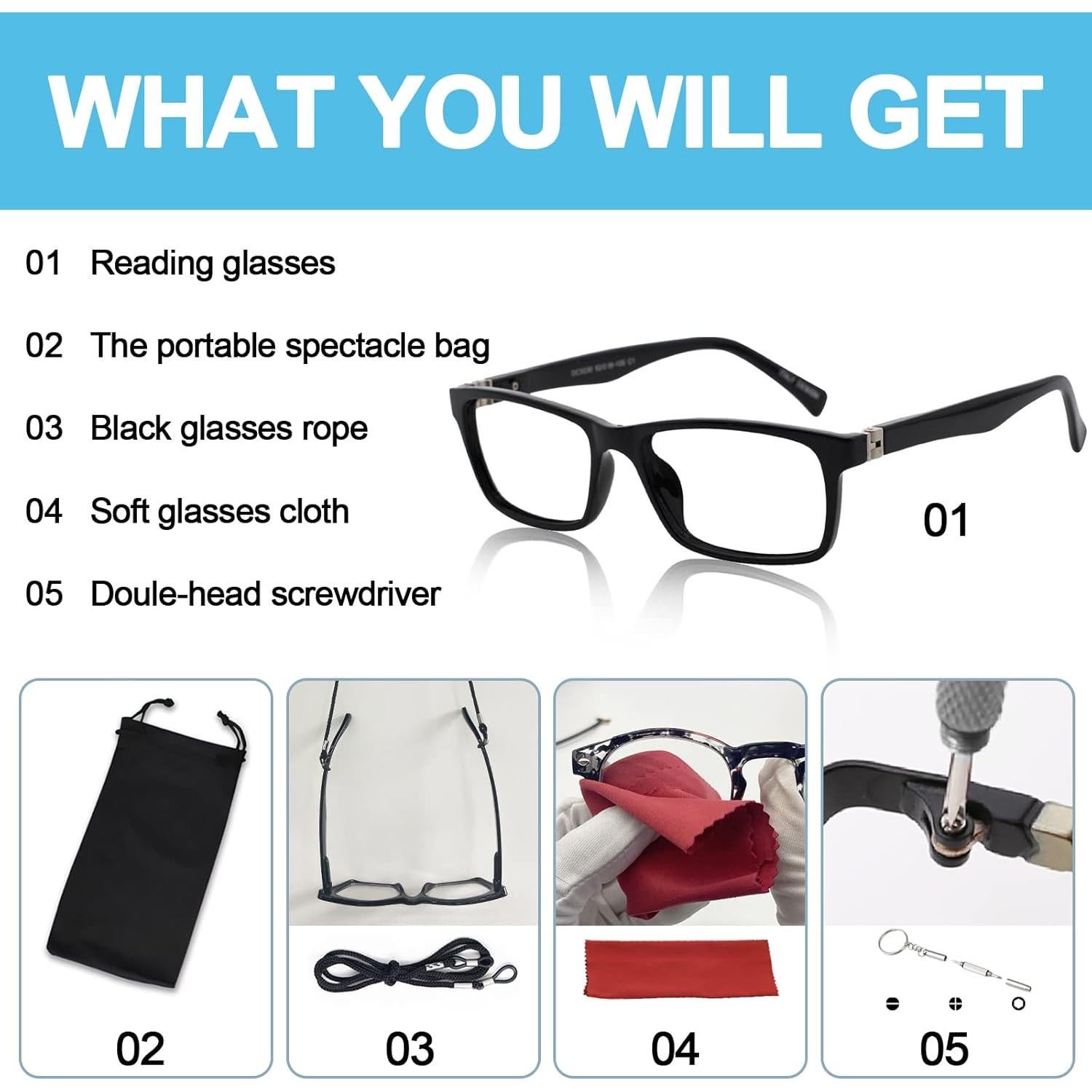 Gafas de Lectura Bifocales OCCI CHIARI UV400 2.5x