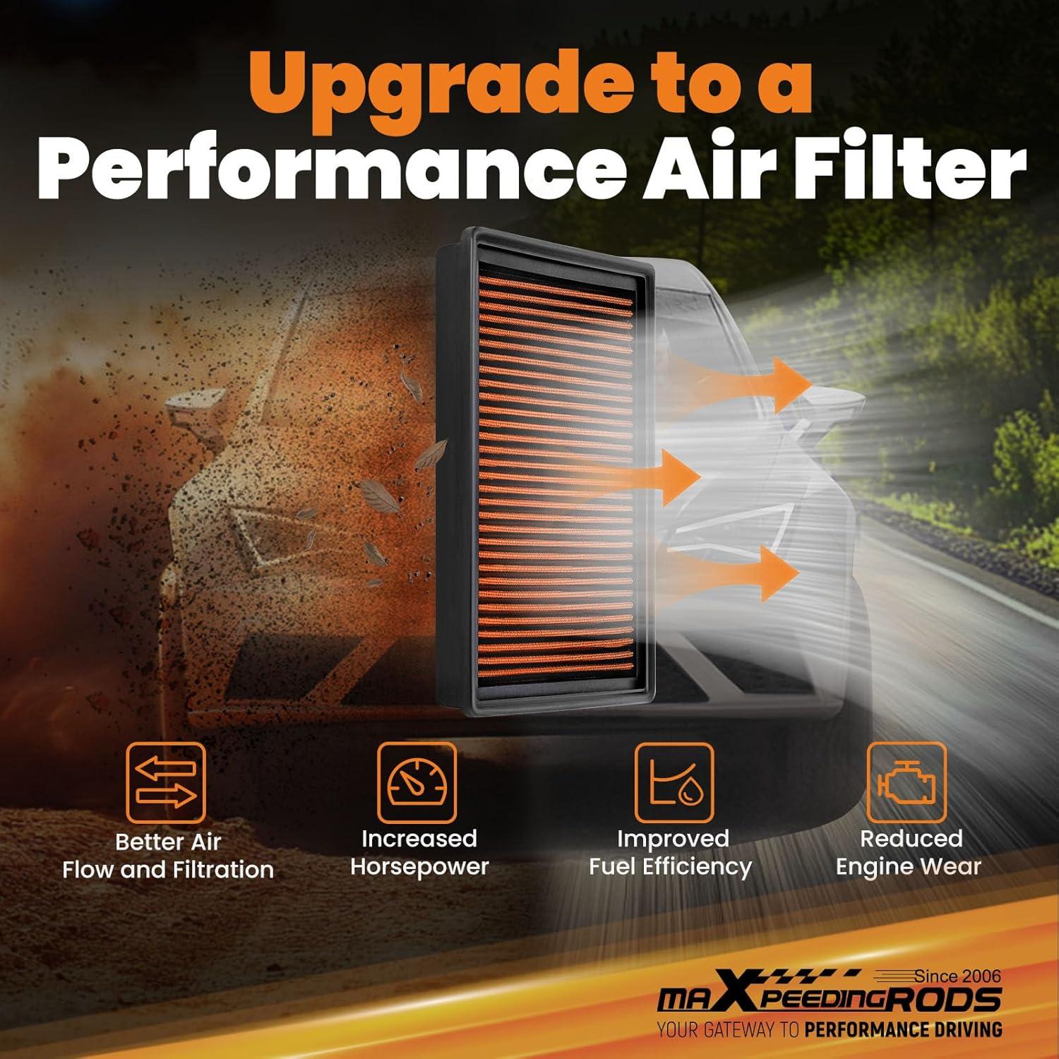 Filtro de Aire Lavable maXpeedingrods para Audi y VW 2013-2021