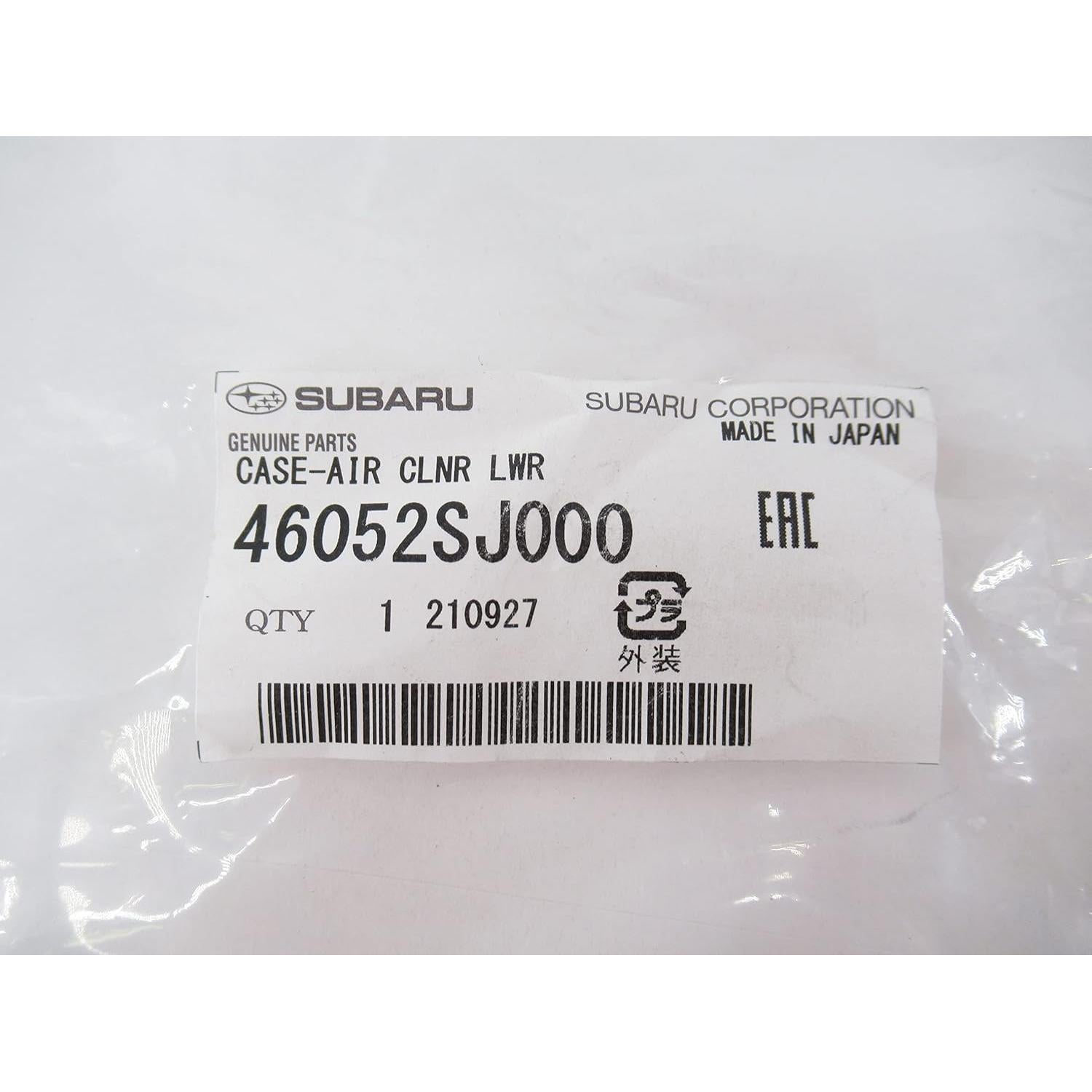 Caso Limpiador de Aire Inferior Subaru 46052SJ000