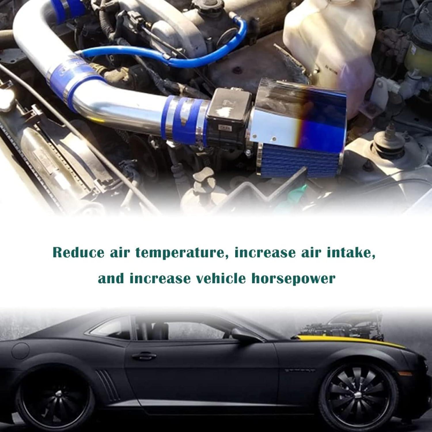 Funda de Filtro de Aire RYANSTAR Universal 6.35-8.89 cm Acero Inoxidable