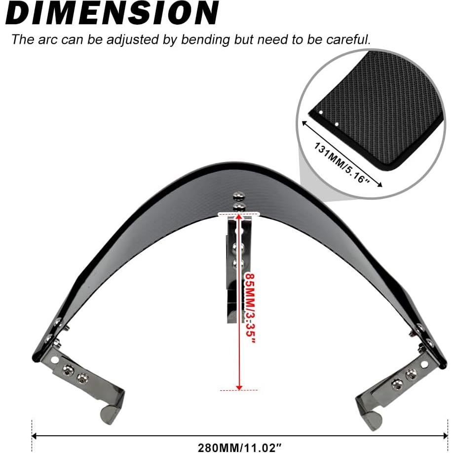 Cubierta de Filtro de Aire RULLINE con Escudo Térmico 6.35-8.89 cm
