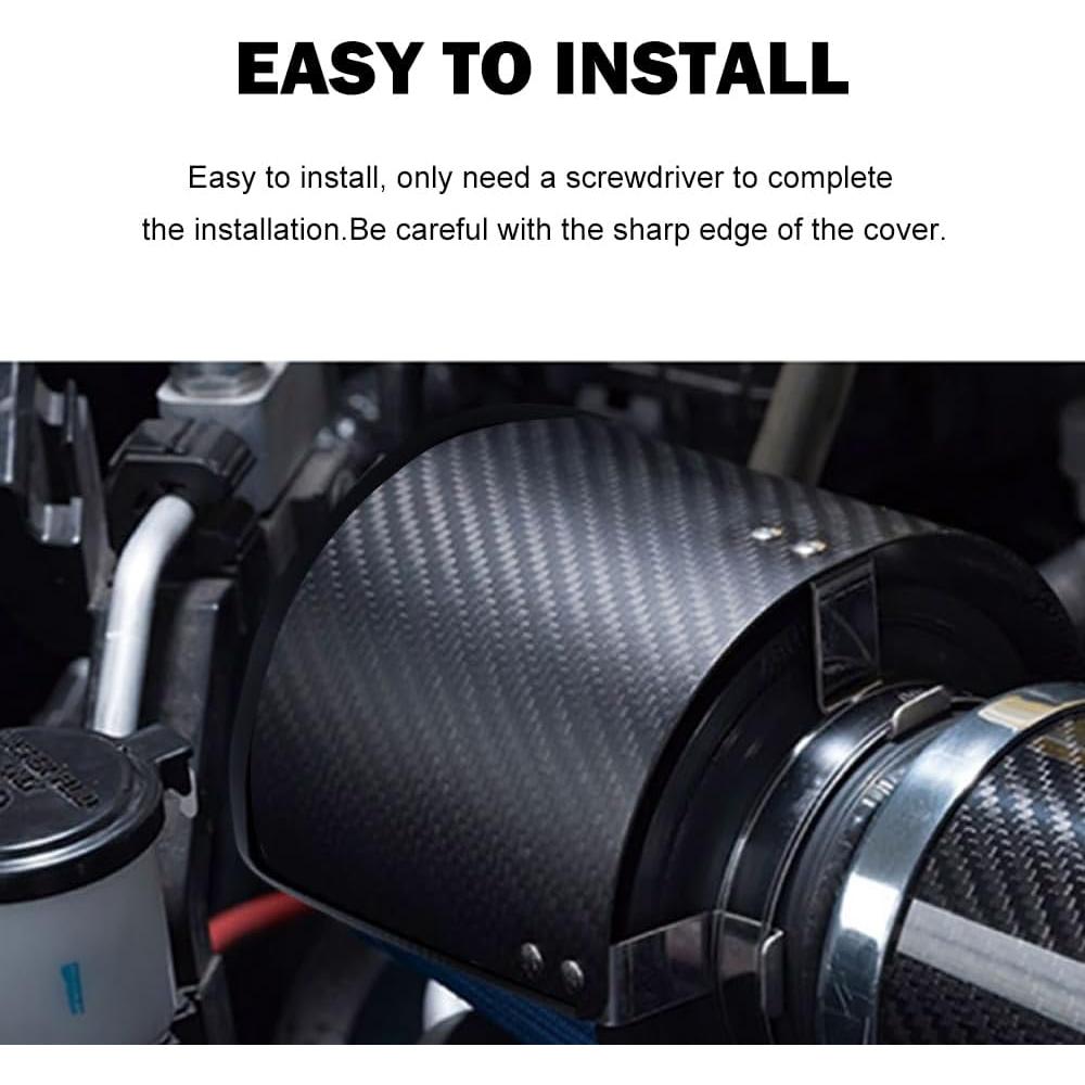 Cubierta de Filtro de Aire RULLINE con Escudo Térmico 6.35-8.89 cm