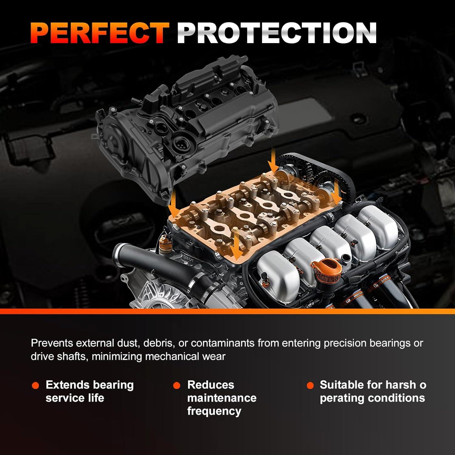 Cubierta de Válvula del Motor GDUKOP para Honda Accord y CR-V