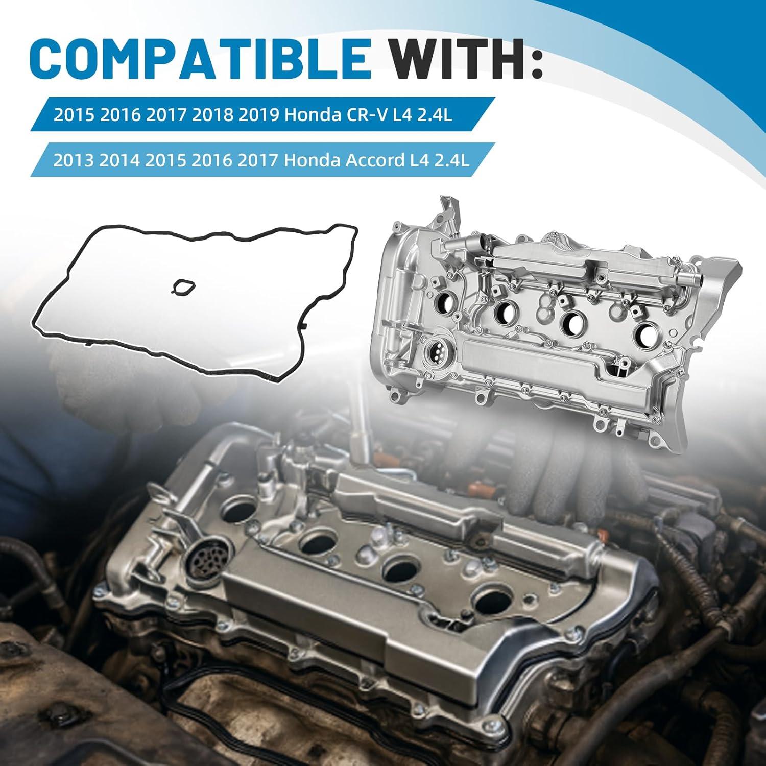 Cubierta de Válvula de Motor Aluminio Aumzong Honda Accord CR-V