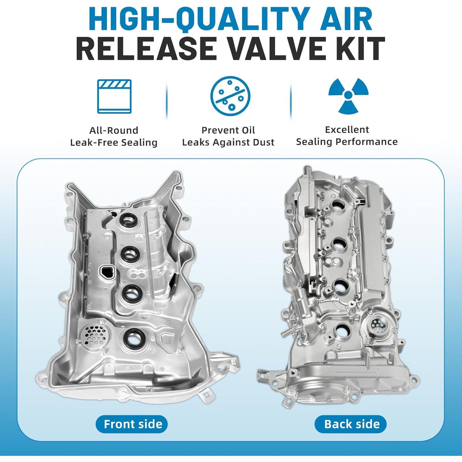 Cubierta de Válvula de Motor Aluminio Aumzong Honda Accord CR-V