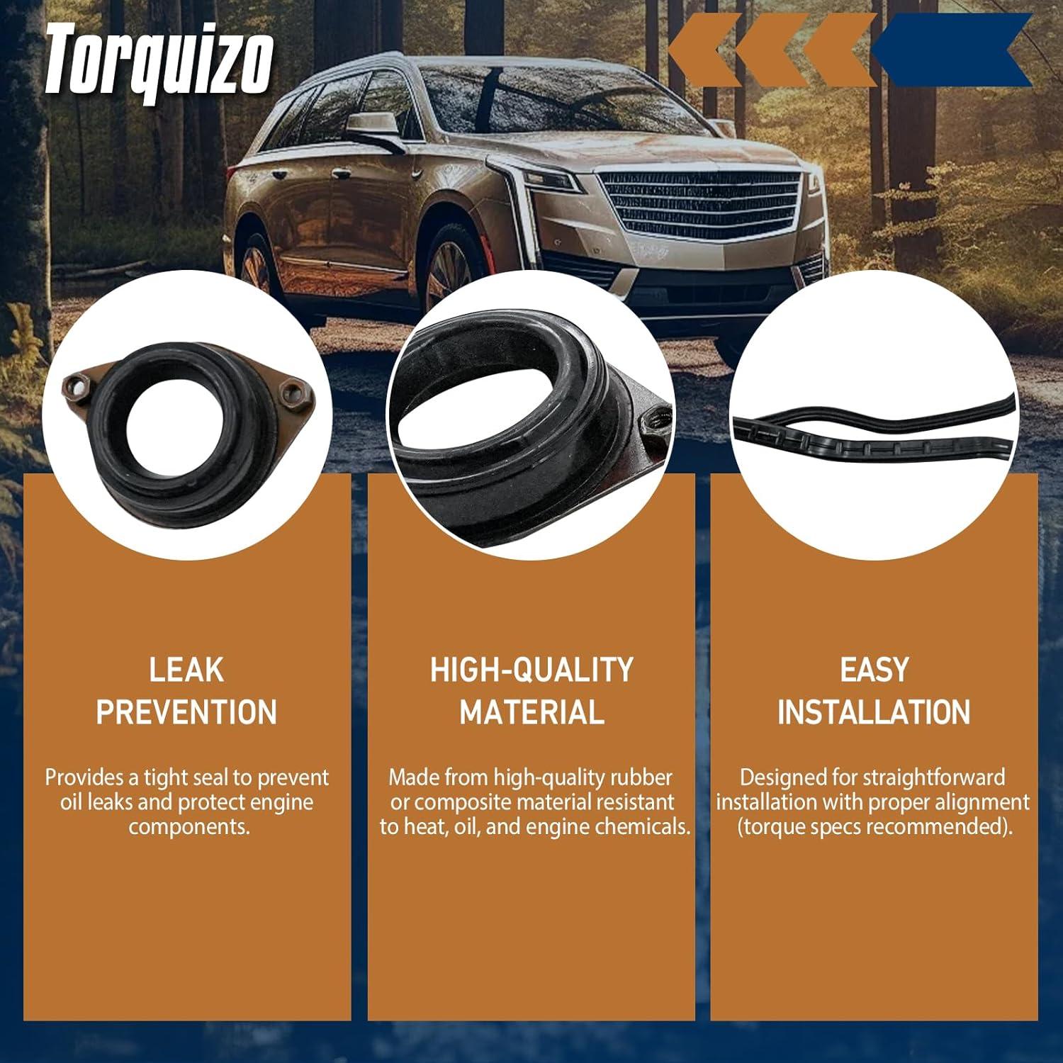 Juego de juntas de tapa de válvula Torquizo para Honda Accord 2.4L