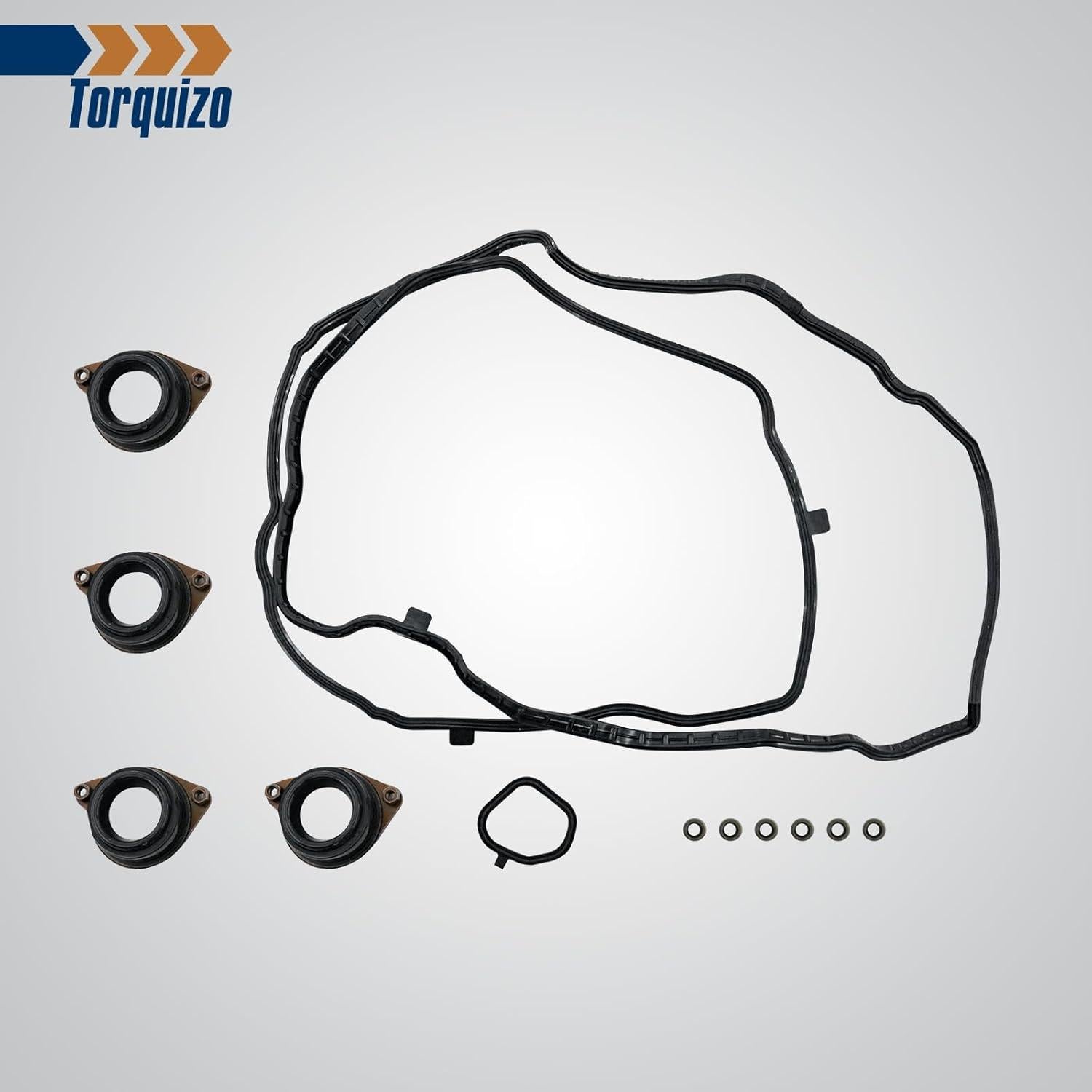Juego de juntas de tapa de válvula Torquizo para Honda Accord 2.4L