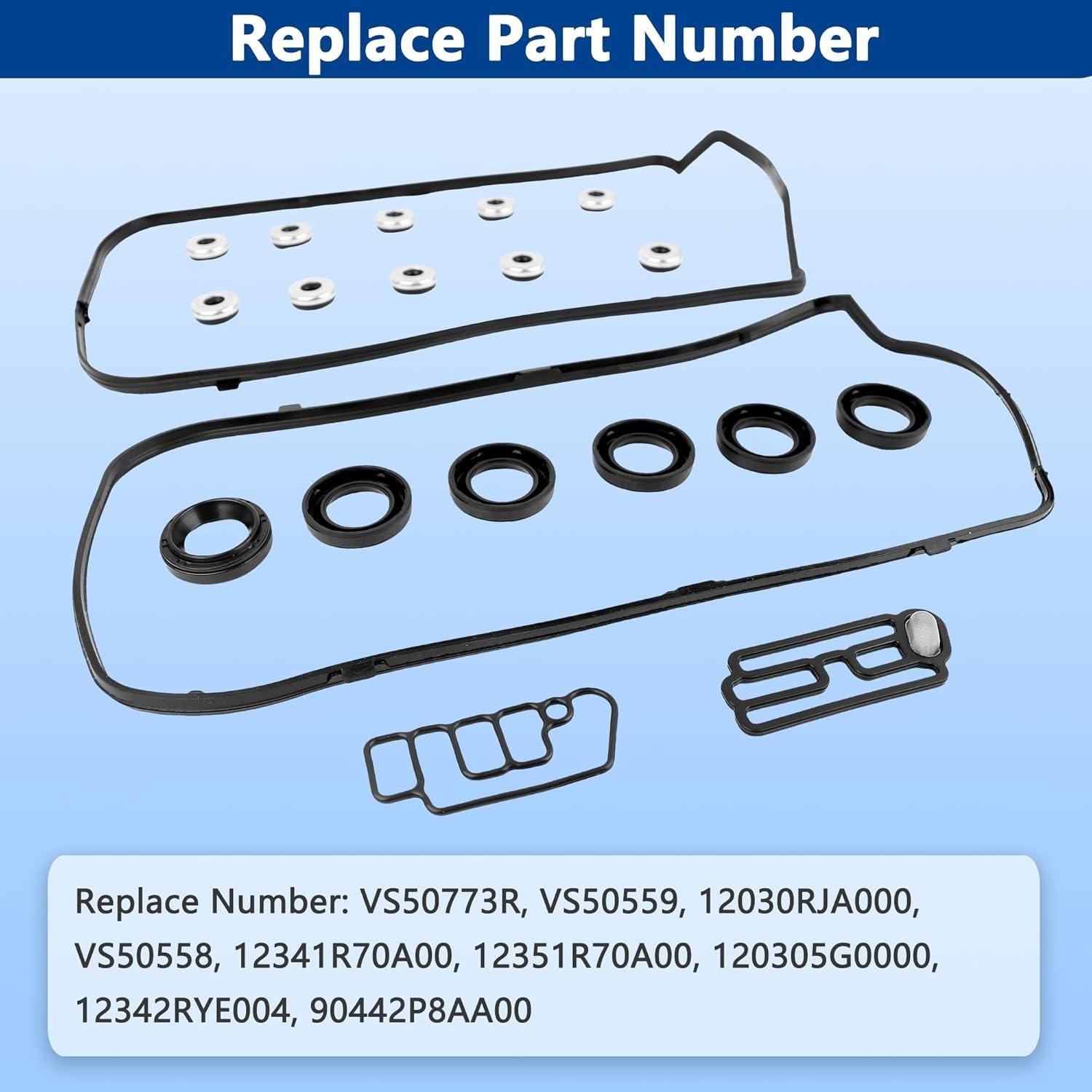 Junta de Tapa de Válvula RICHWEI VS50773R para Honda y Acura