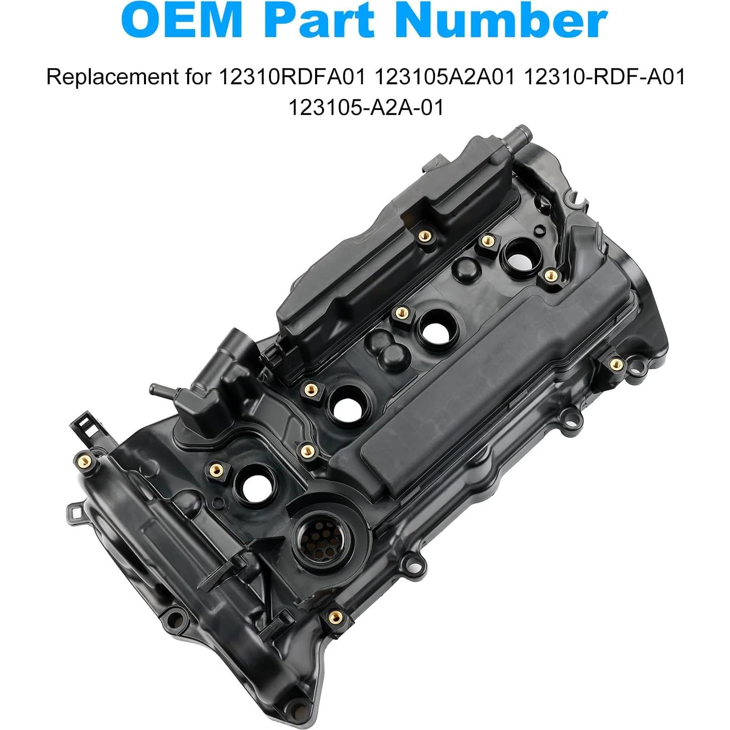 Cubierta de Válvula de Motor WATERWICH para Honda Accord CR-V 2.4L