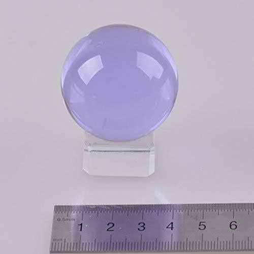 Bola de Cristal K9 40mm LONGWIN Fengshui Púrpura