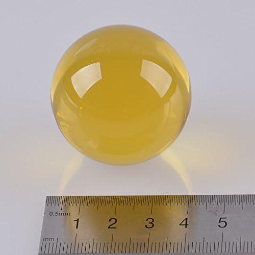 Bola de Cristal K9 LONGWIN 40mm Amarillo para Feng Shui