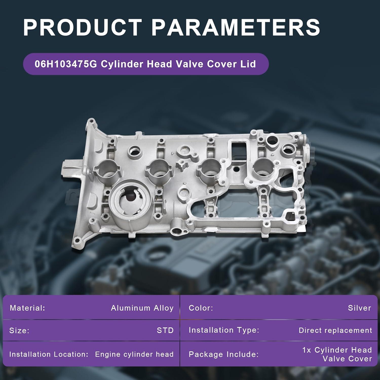 Tapa de Válvula de Cabeza de Cilindro Sprwinautummer 06H103475G