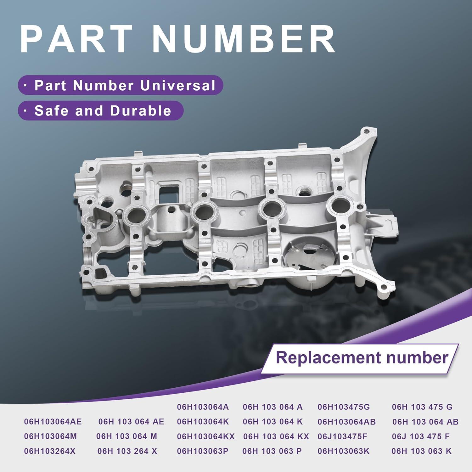 Tapa de Válvula de Cabeza de Cilindro Sprwinautummer 06H103475G