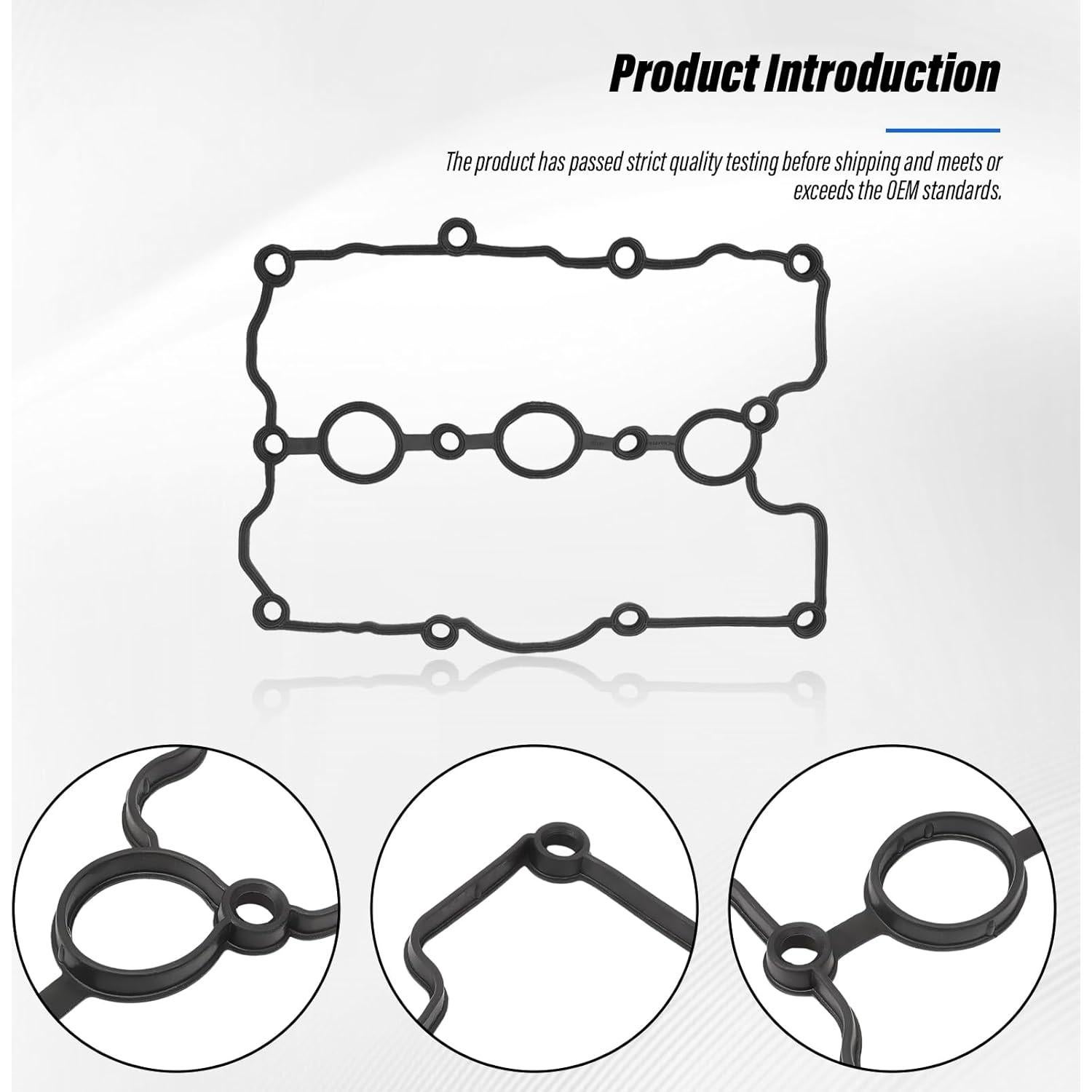 Juego de Junta de Tapa de Válvula Fraylis VS50865R para Audi y Porsche