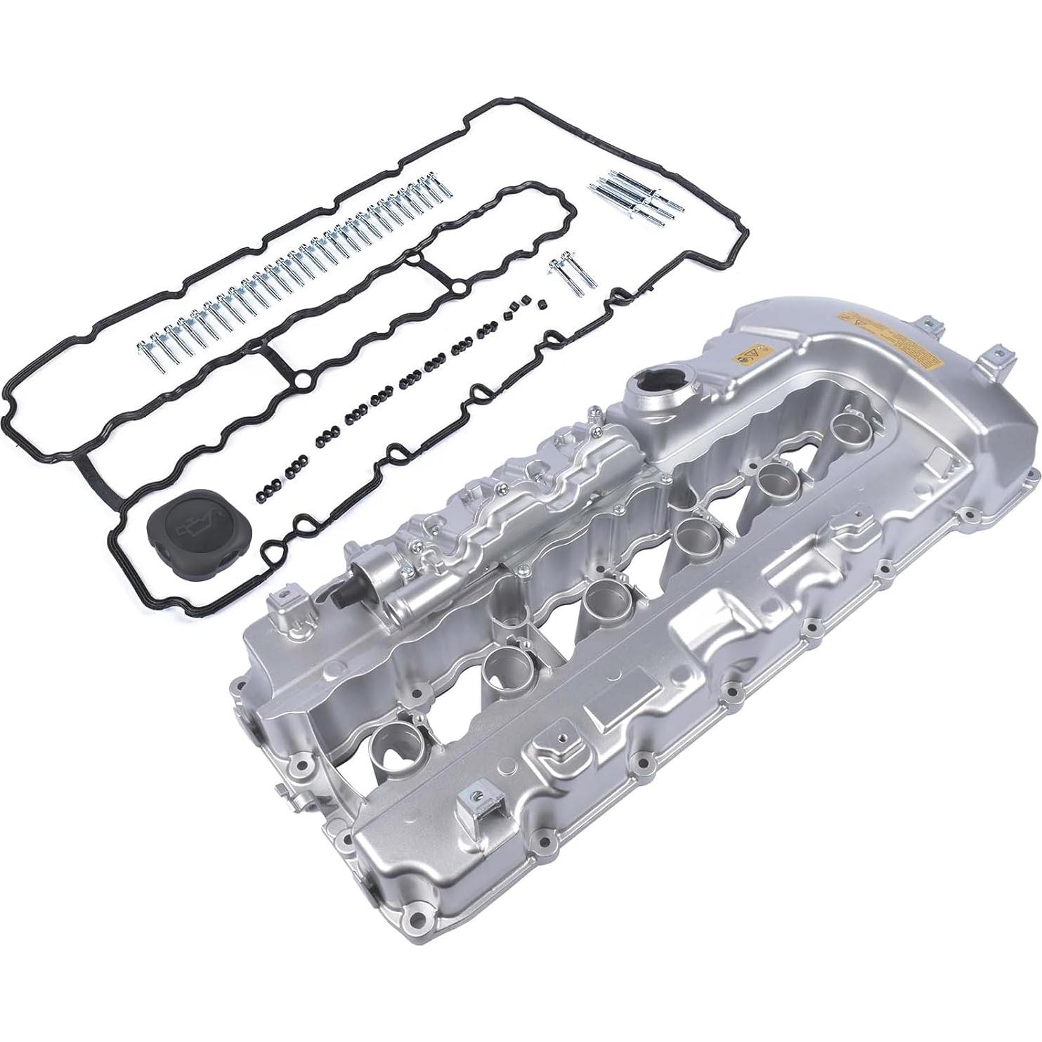 Cubierta de Válvula de Motor Aluminio Weonefit 3.0L BMW N54