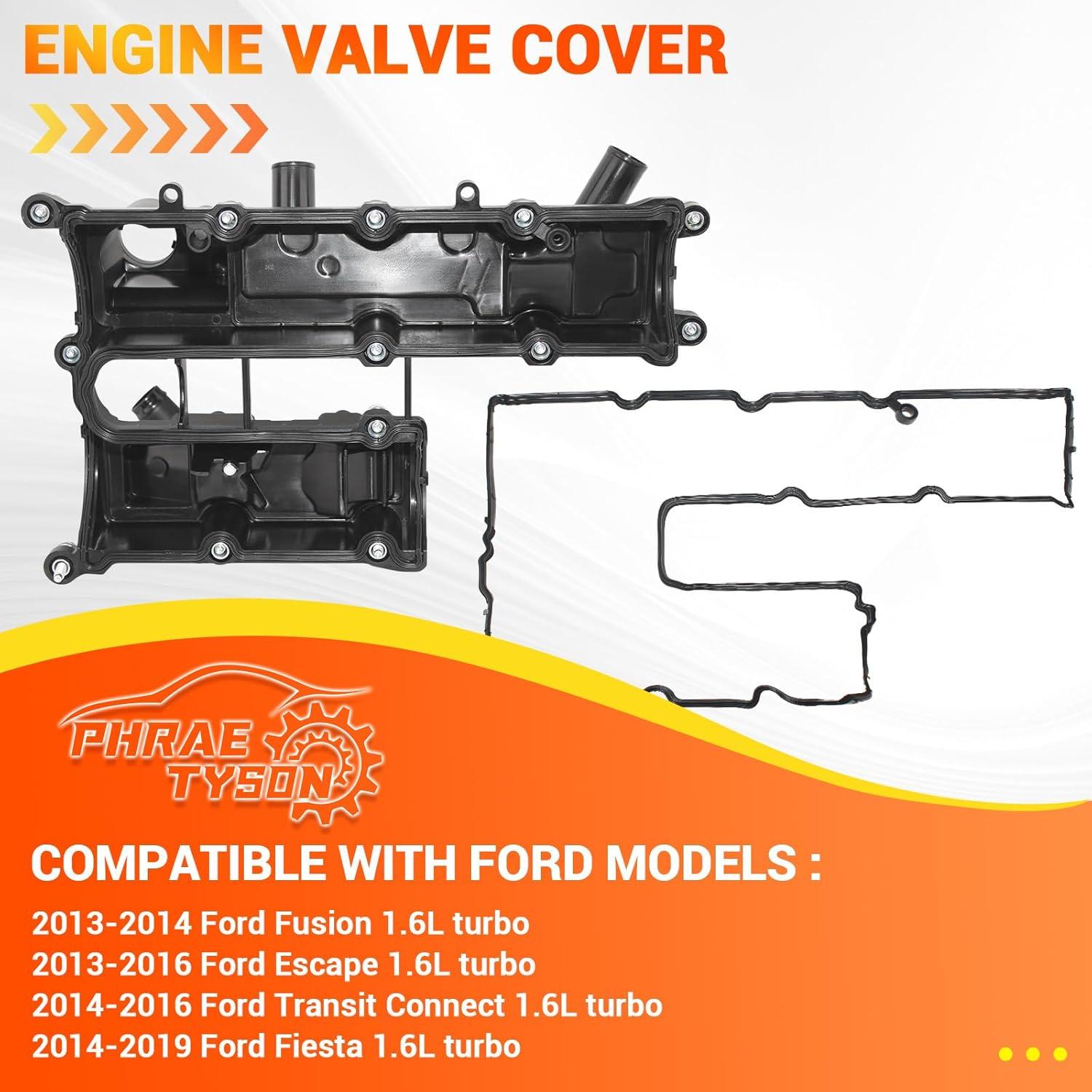 Cubierta de Válvula de Motor Phraetyson para Ford 1.6L Turbo