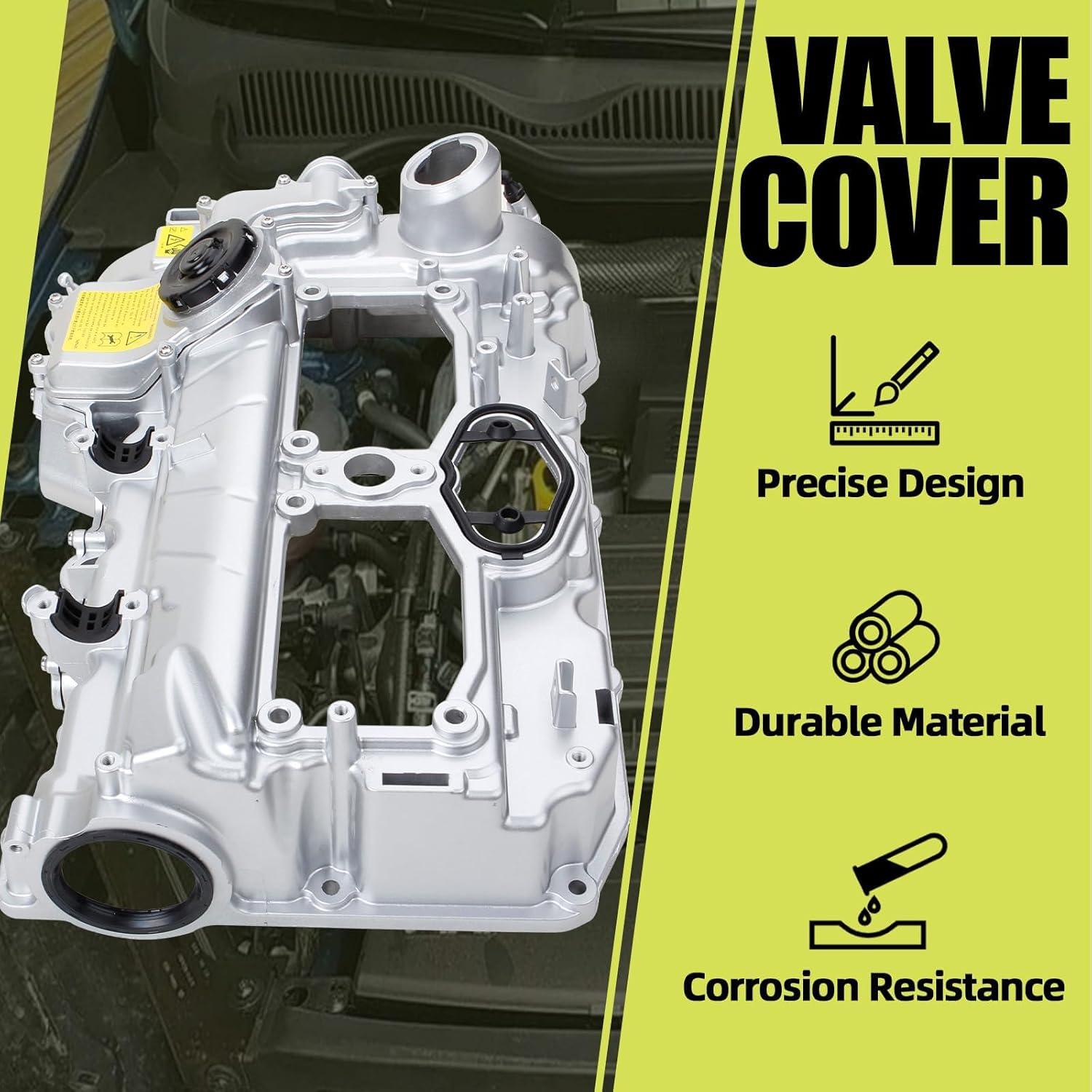 Cubierta de Válvula de Aluminio Mocar7 para BMW 2.0L 2012-2018