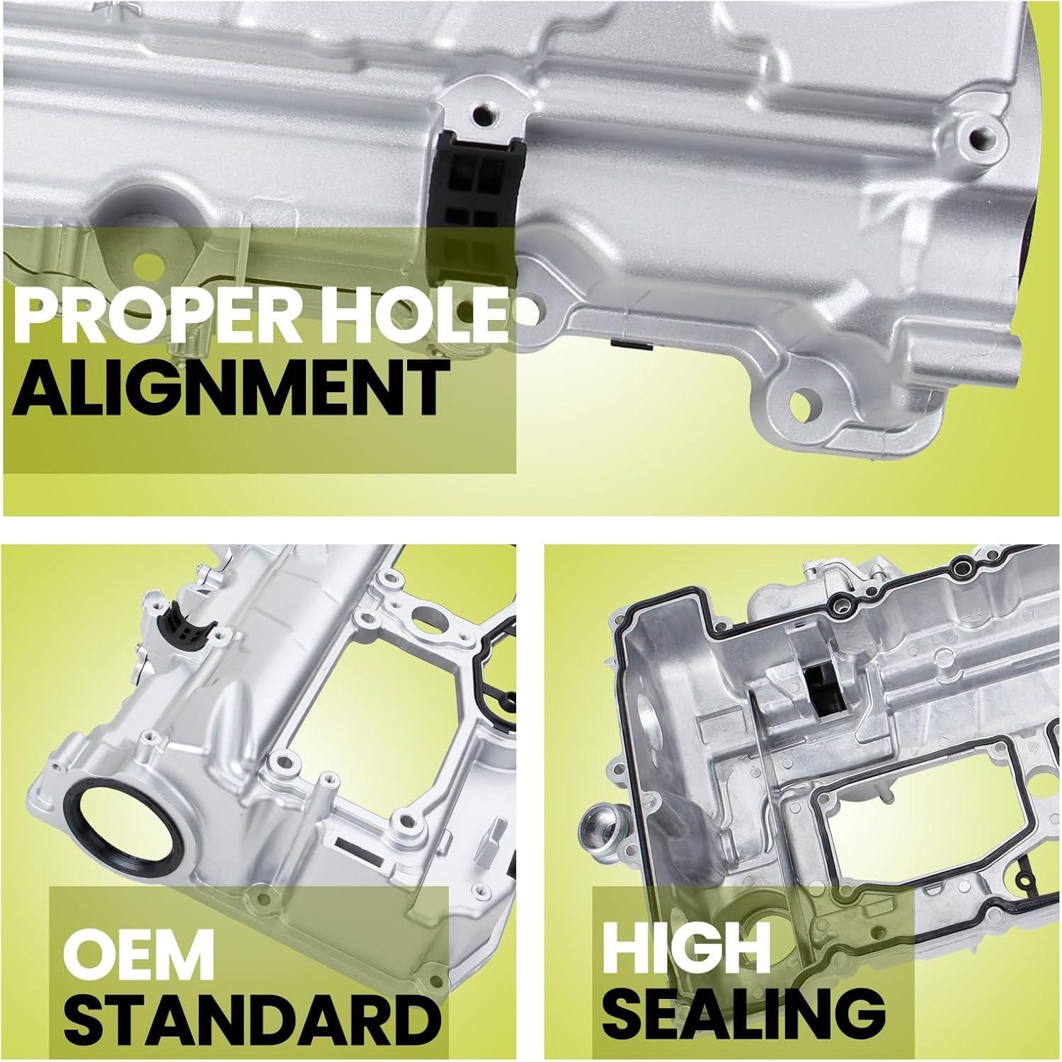 Cubierta de Válvula de Aluminio Mocar7 para BMW 2.0L 2012-2018