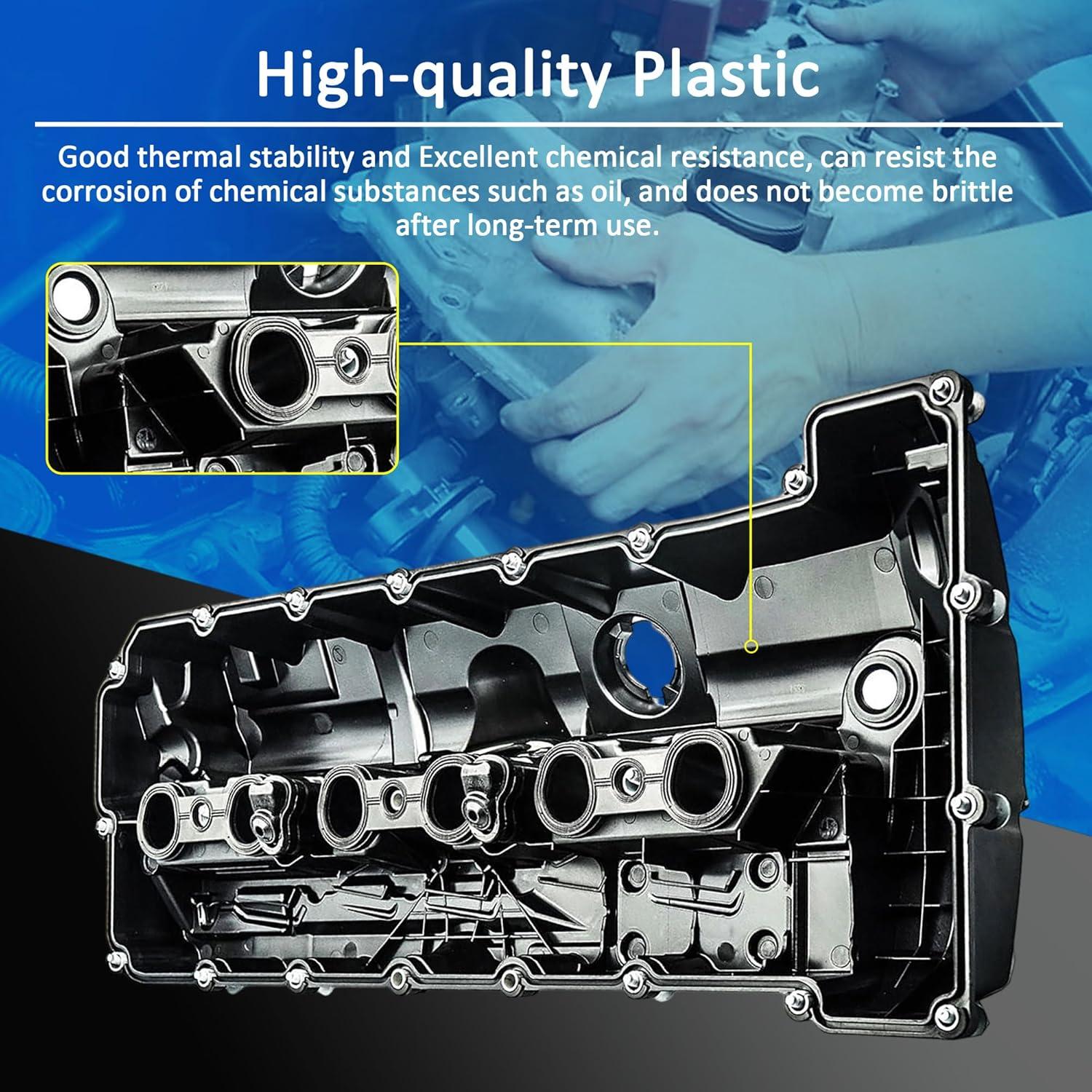 Cubierta de Válvula de Motor AngyMeck para Ford 2011-2019