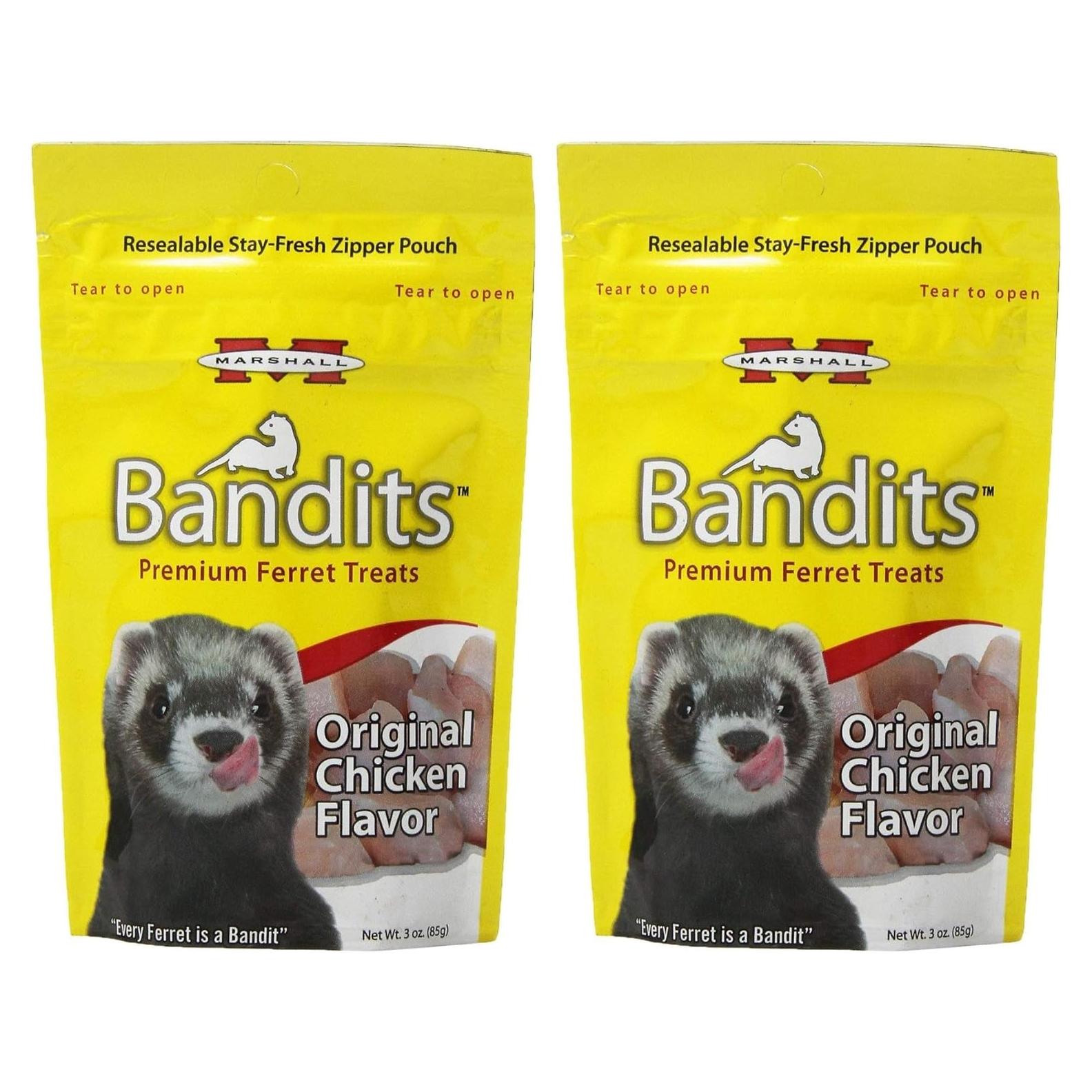 Golosinas para Hurones Marshall Bandit Sabor Pollo 170g