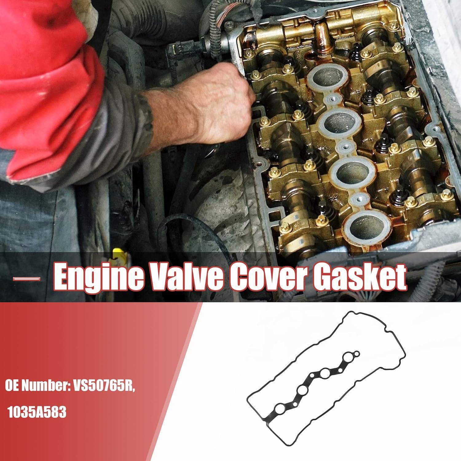 Junta de Tapa de Válvula Motor X AUTOHAUX para Mitsubishi