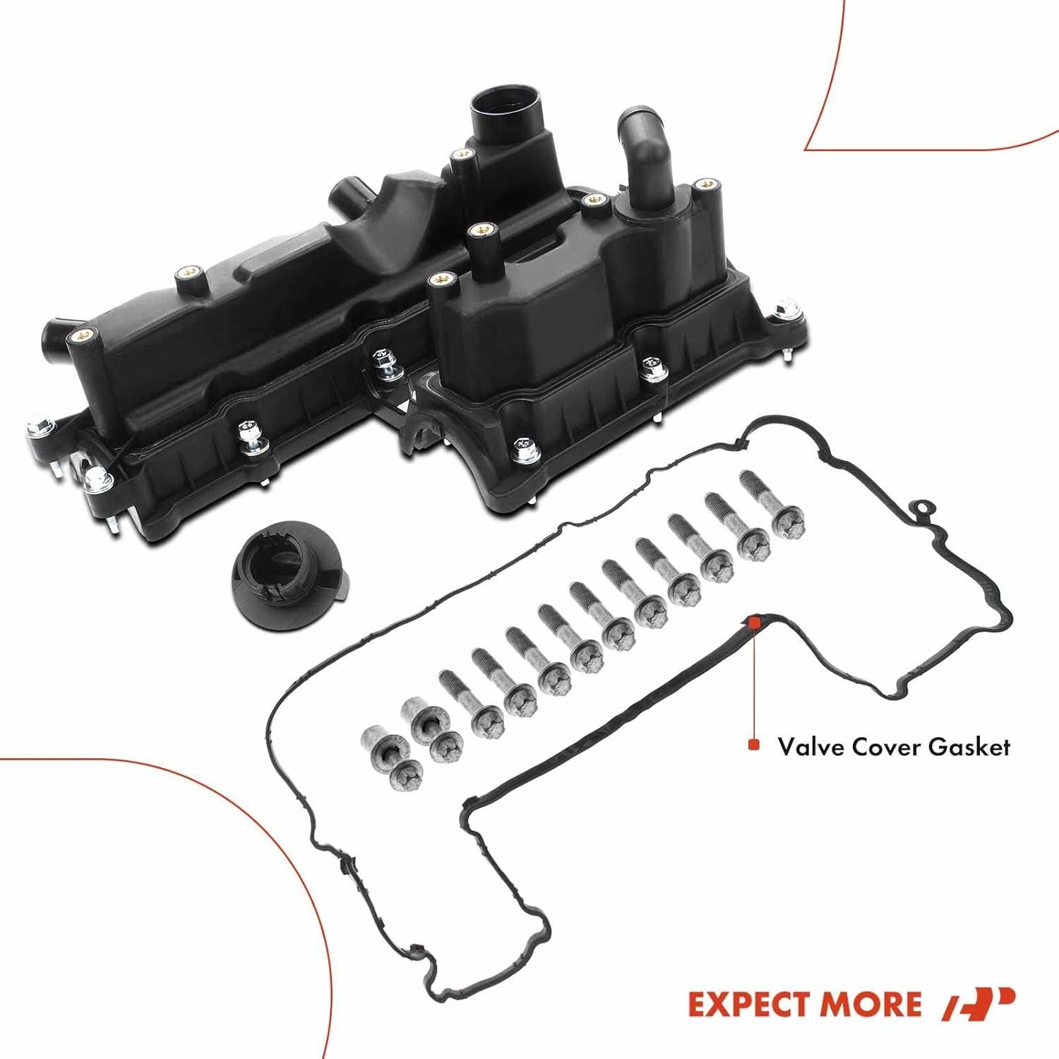 Cubierta de Válvula del Motor A-Premium para Ford 2010-2020