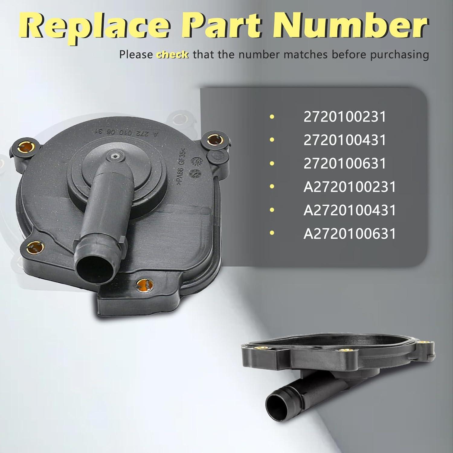 Cubierta separador aceite PCV TINGYINGDA para Mercedes Benz