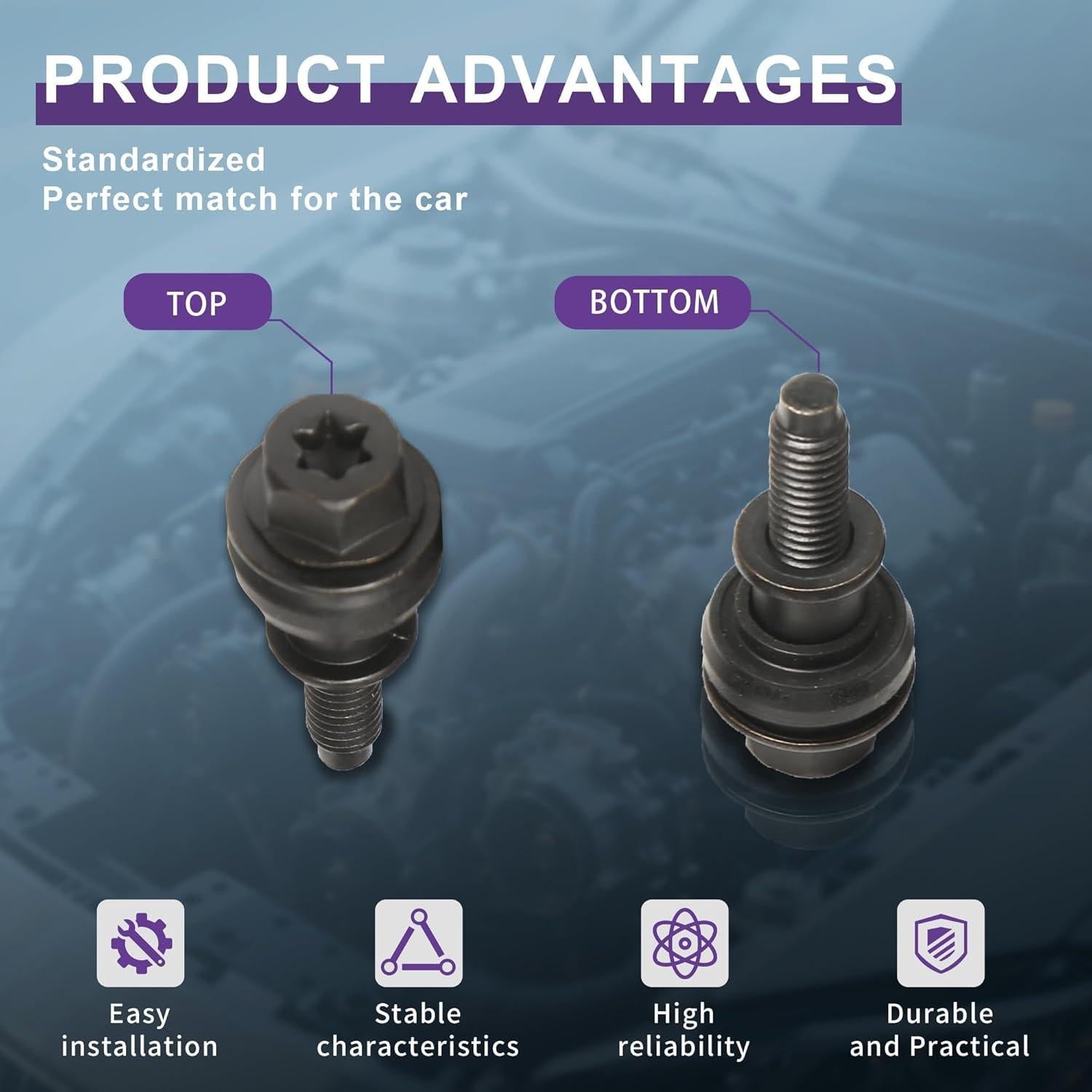 Kit de Tornillos de Tapa de Válvula Motor Sprwinautummer 2.0TFSI