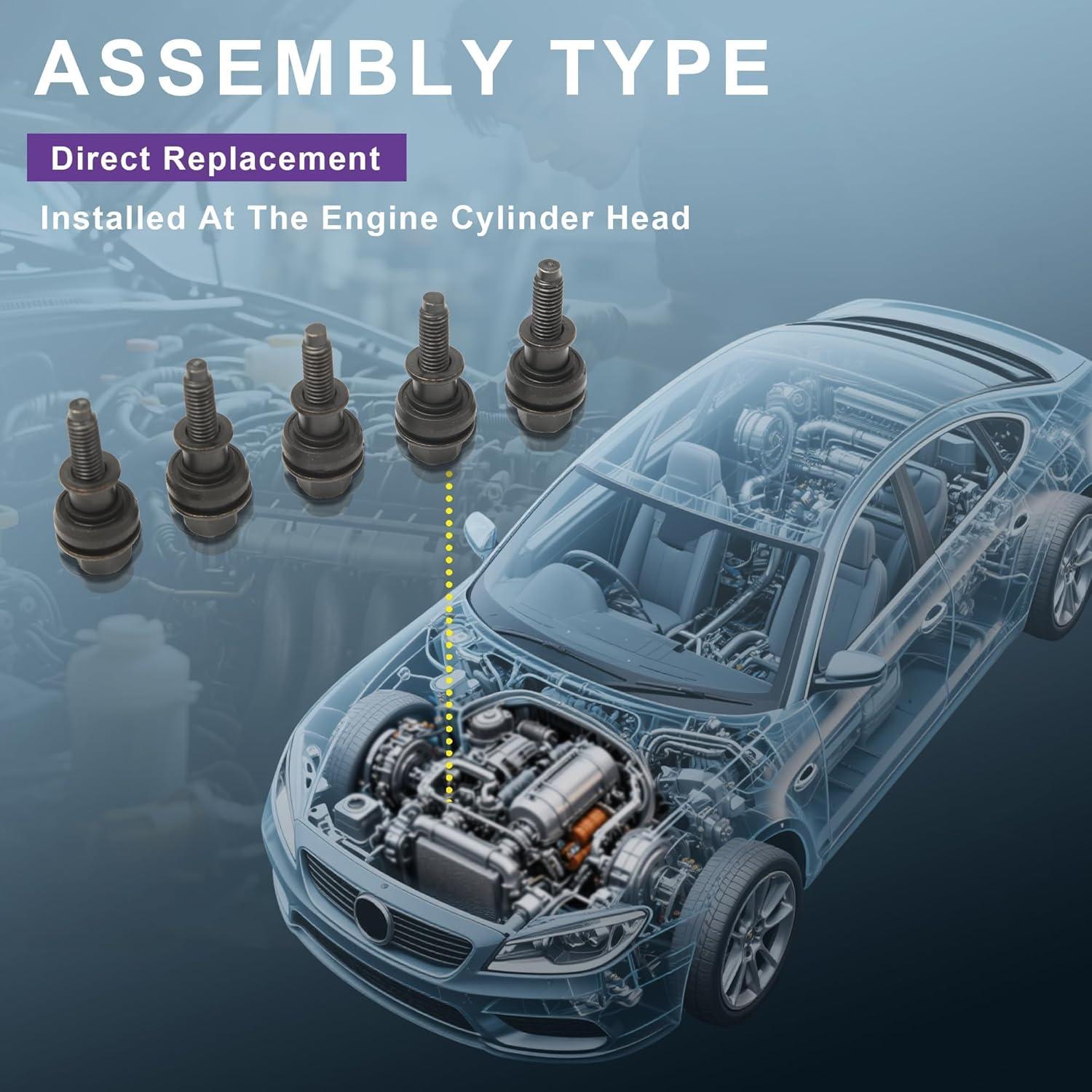 Kit de Tornillos de Tapa de Válvula Motor Sprwinautummer 2.0TFSI