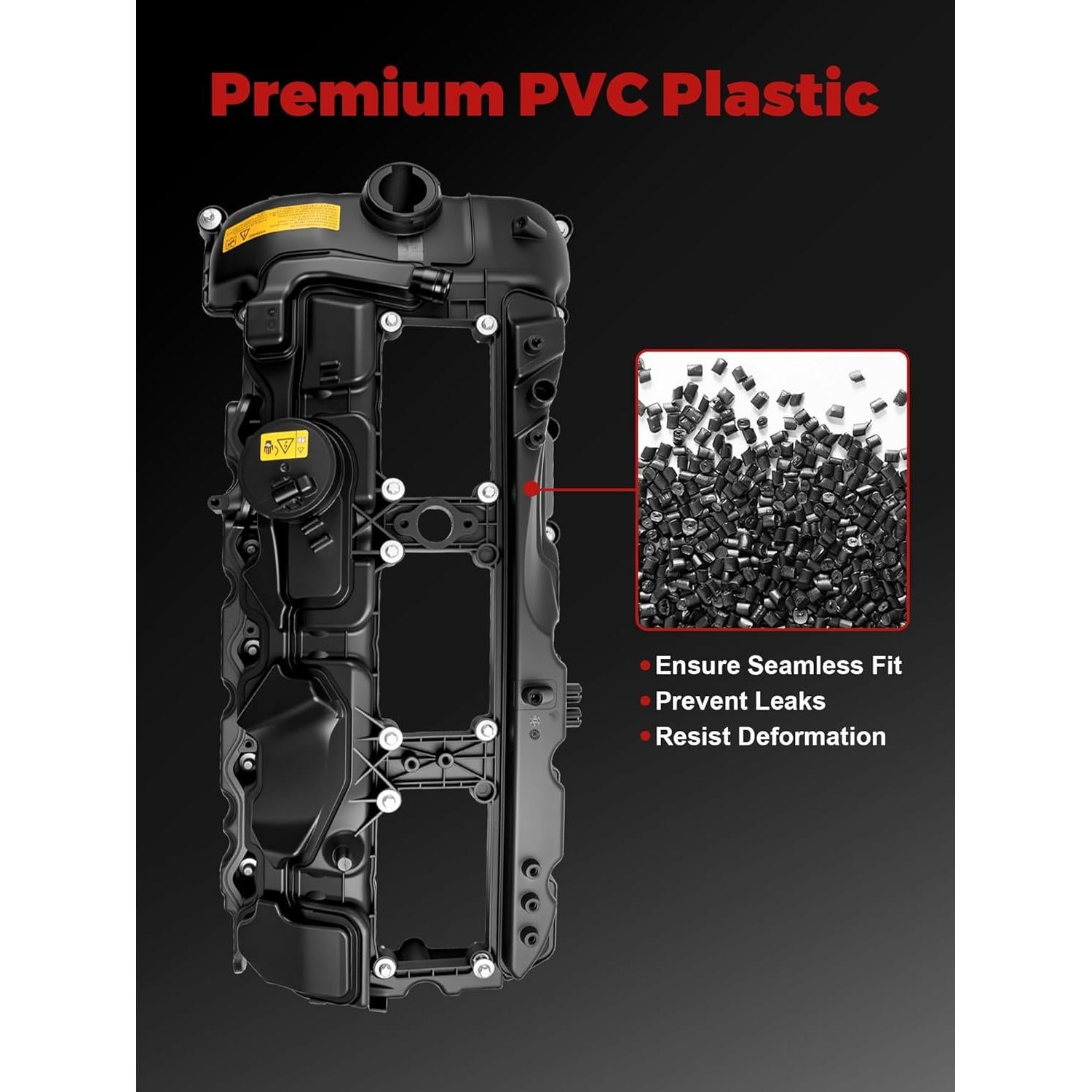 Cubierta de Válvula de Motor PYHAUTO 11127570292 Compatible