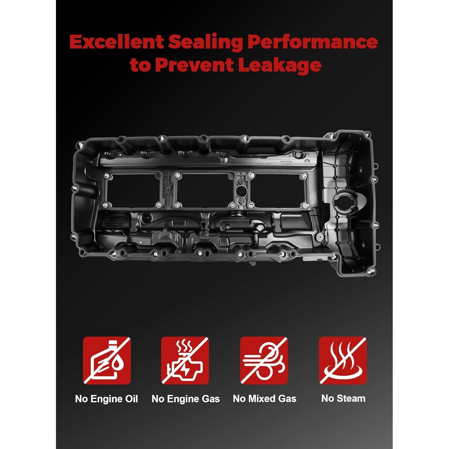 Cubierta de Válvula de Motor PYHAUTO 11127570292 Compatible