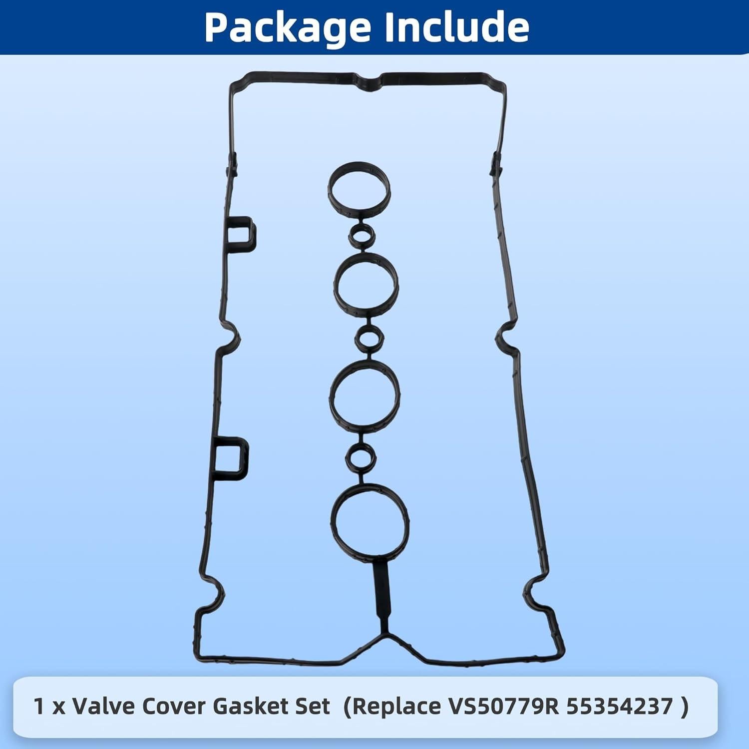 Juego de Junta de Tapa de Válvula RICHWEI para Chevy 2009-2018