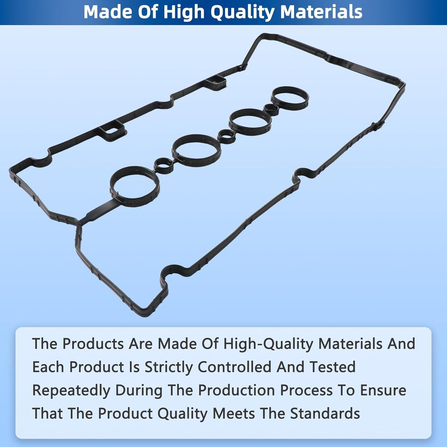 Juego de Junta de Tapa de Válvula RICHWEI para Chevy 2009-2018
