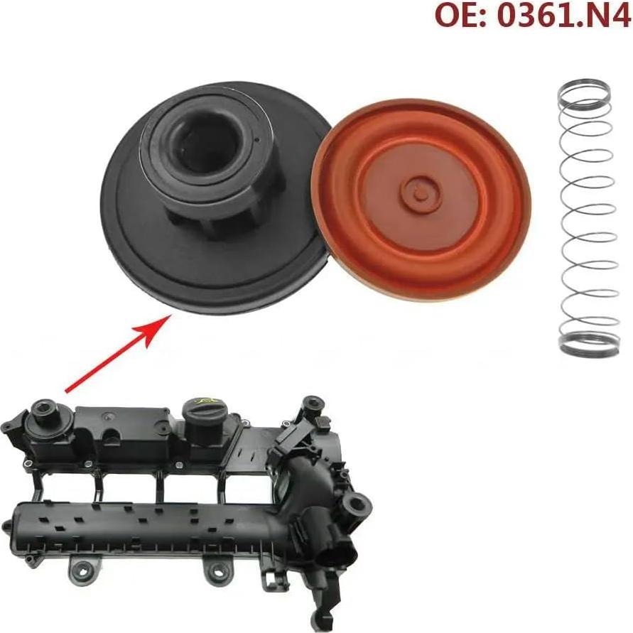 Cubierta de Válvula de Motor Zuphte para Peugeot 206/307/1007