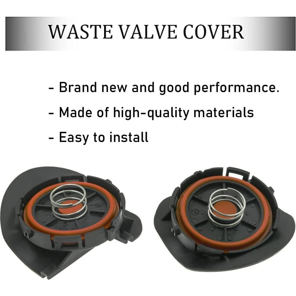 Kit de Reparación Tapa de Válvula PCV HWATPS para Peugeot 207 y Mini Cooper