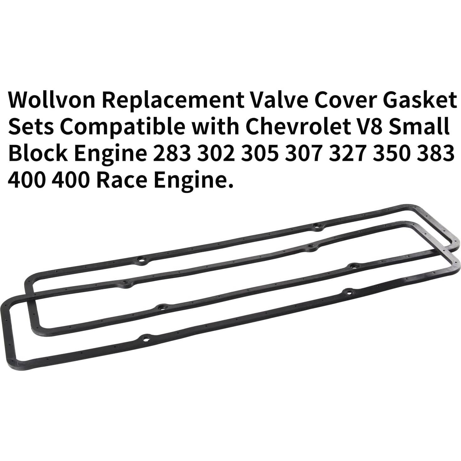 Juego de Juntas de Tapa de Válvula Wollvon para SBC 283-400