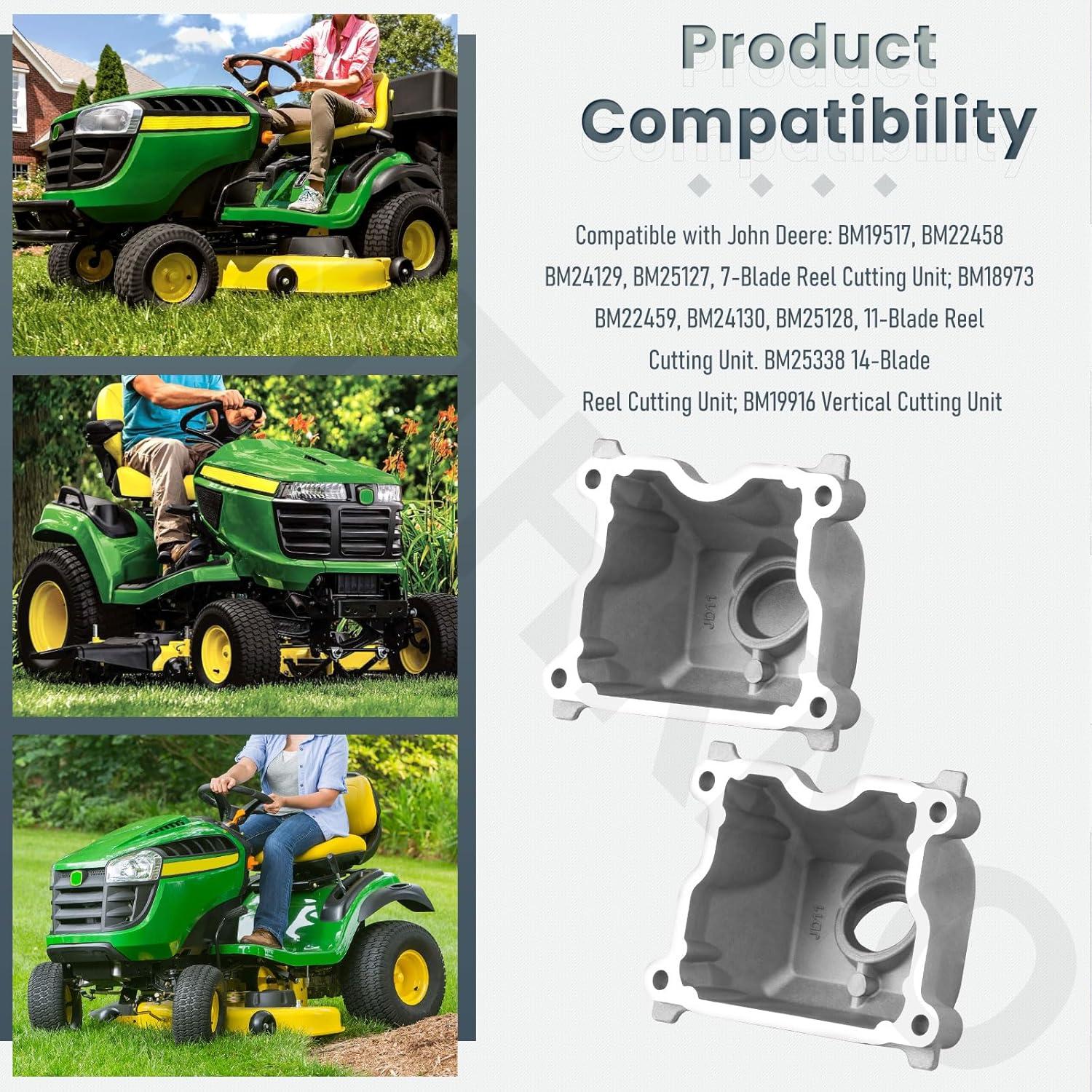 Kit de tapa de válvula aluminio MIU11645A John Deere 425 445 455