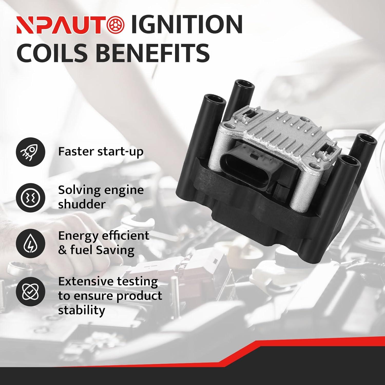 Bobinas de Encendido NPAUTO UF-277 para VW 2.0L 1998-2015