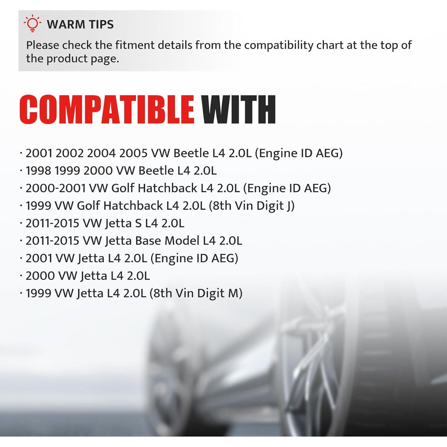 Bobinas de Encendido NPAUTO UF-277 para VW 2.0L 1998-2015