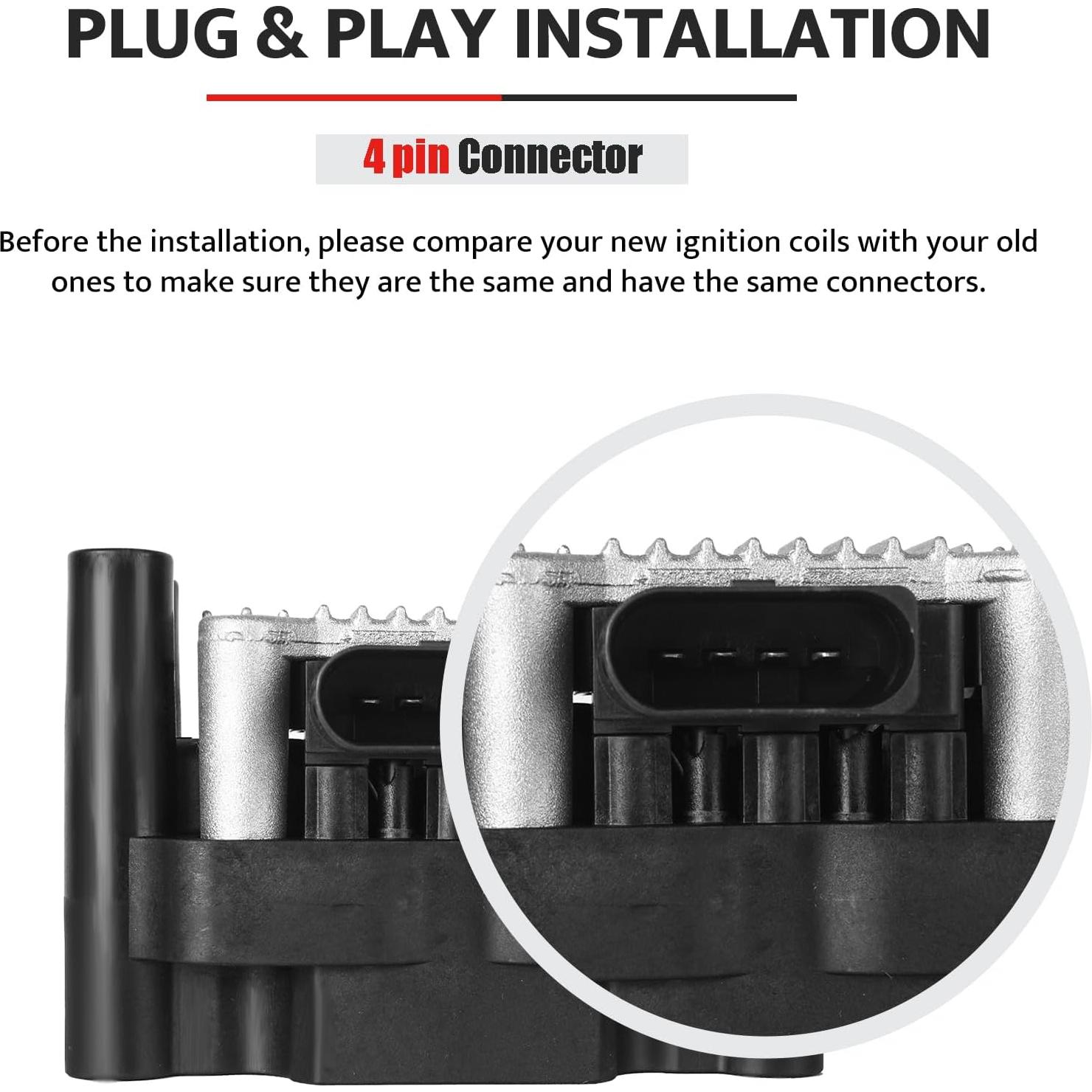 Bobinas de Encendido NPAUTO UF-277 para VW 2.0L 1998-2015